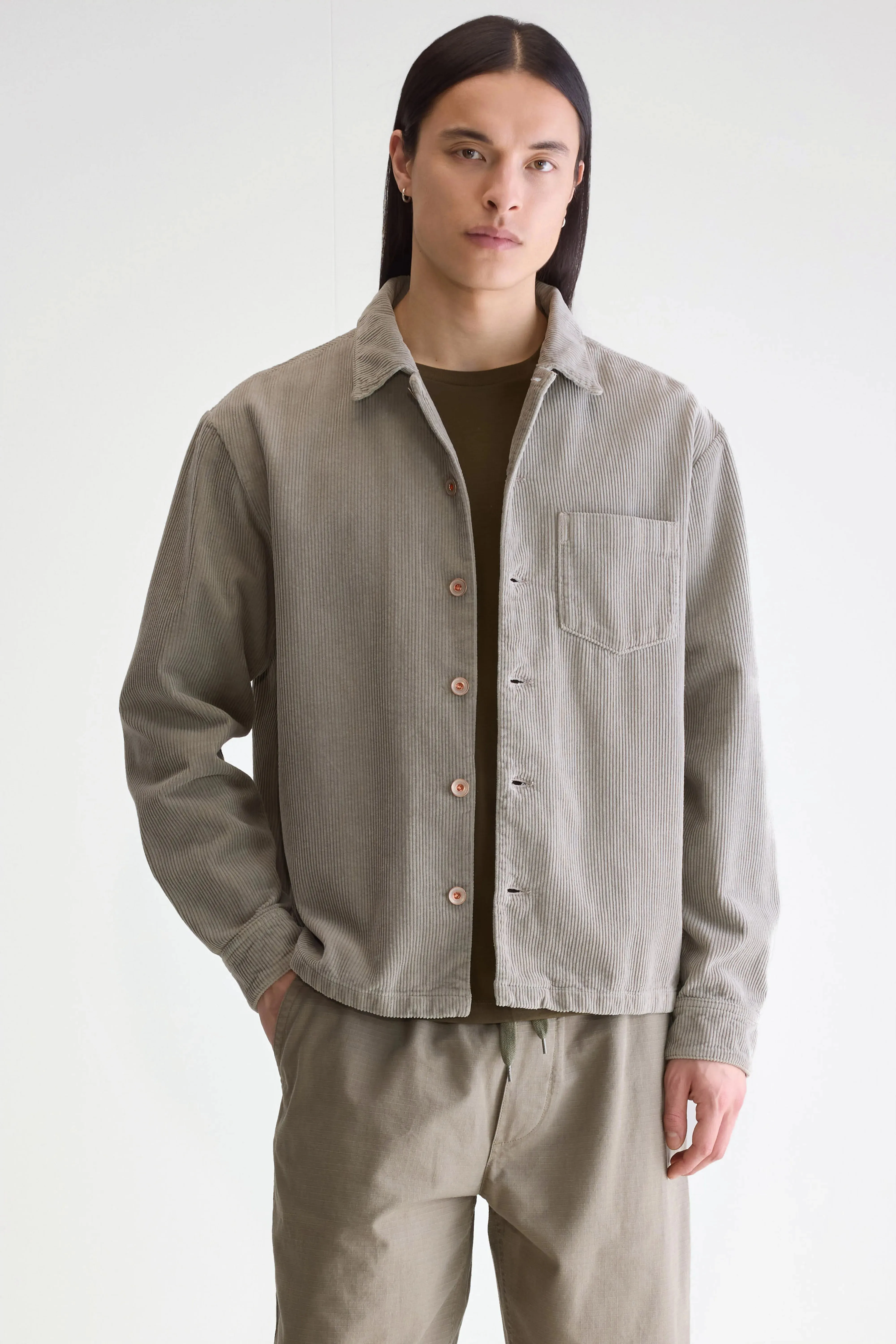 Goney corduroy overshirt (252 / M / ROCK) sold by Bellerose product image thumbnail 2