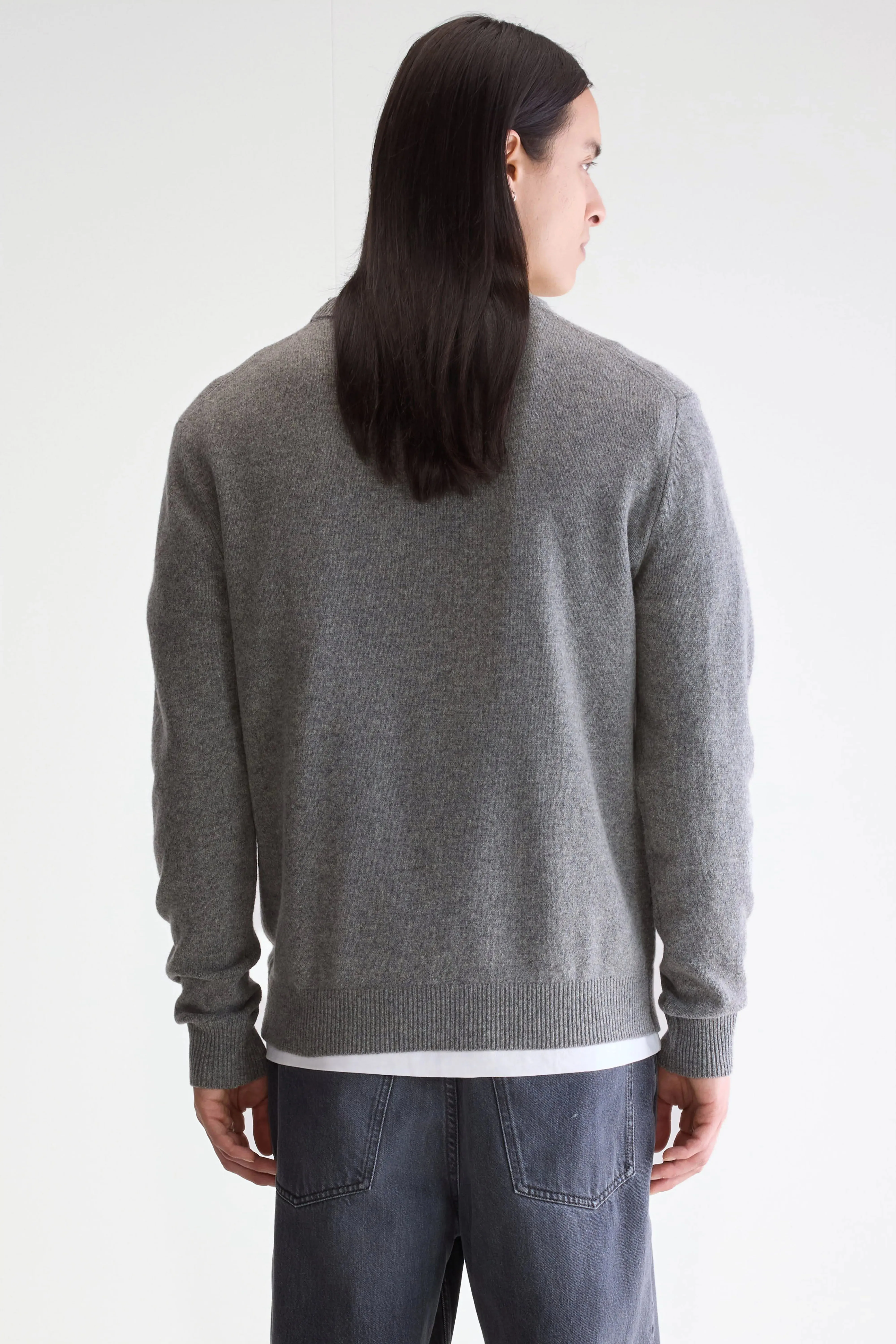 Donoon crewneck sweater (252 / M / MID GREY) sold by Bellerose product image thumbnail 4