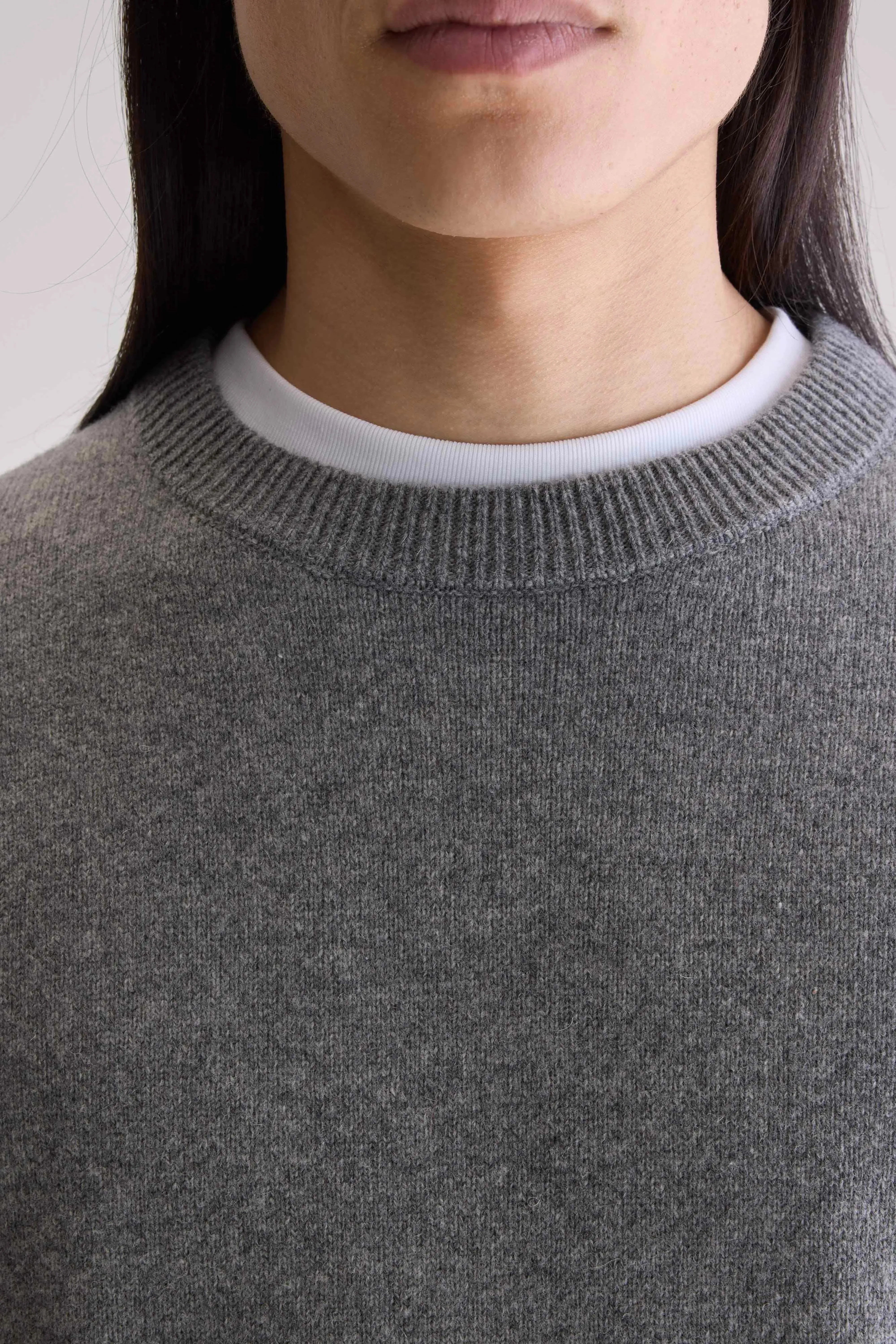 Donoon crewneck sweater (252 / M / MID GREY) sold by Bellerose product image thumbnail 5