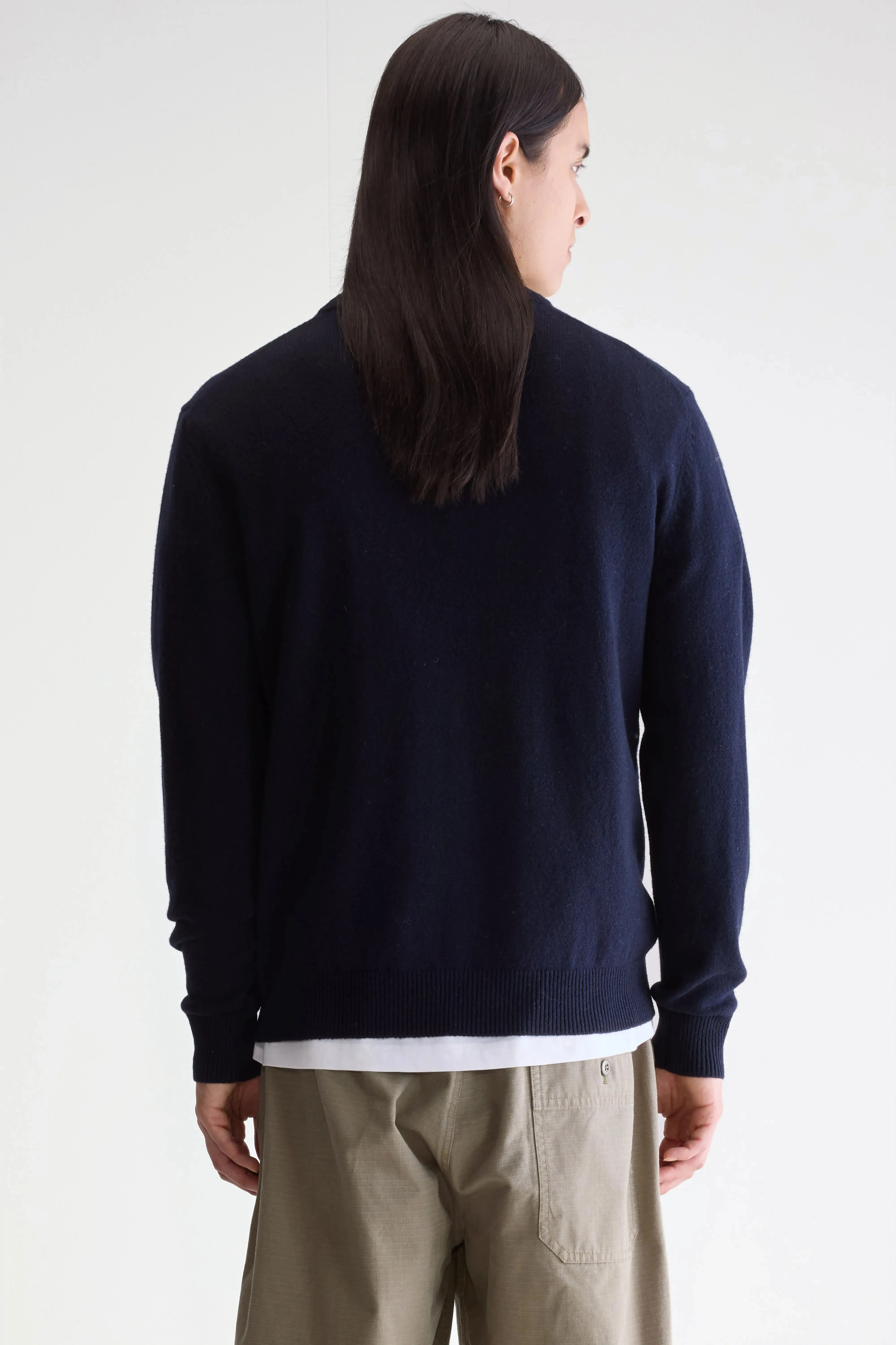 Donoon crewneck sweater (252 / M / NAVY) sold by Bellerose product image thumbnail 4