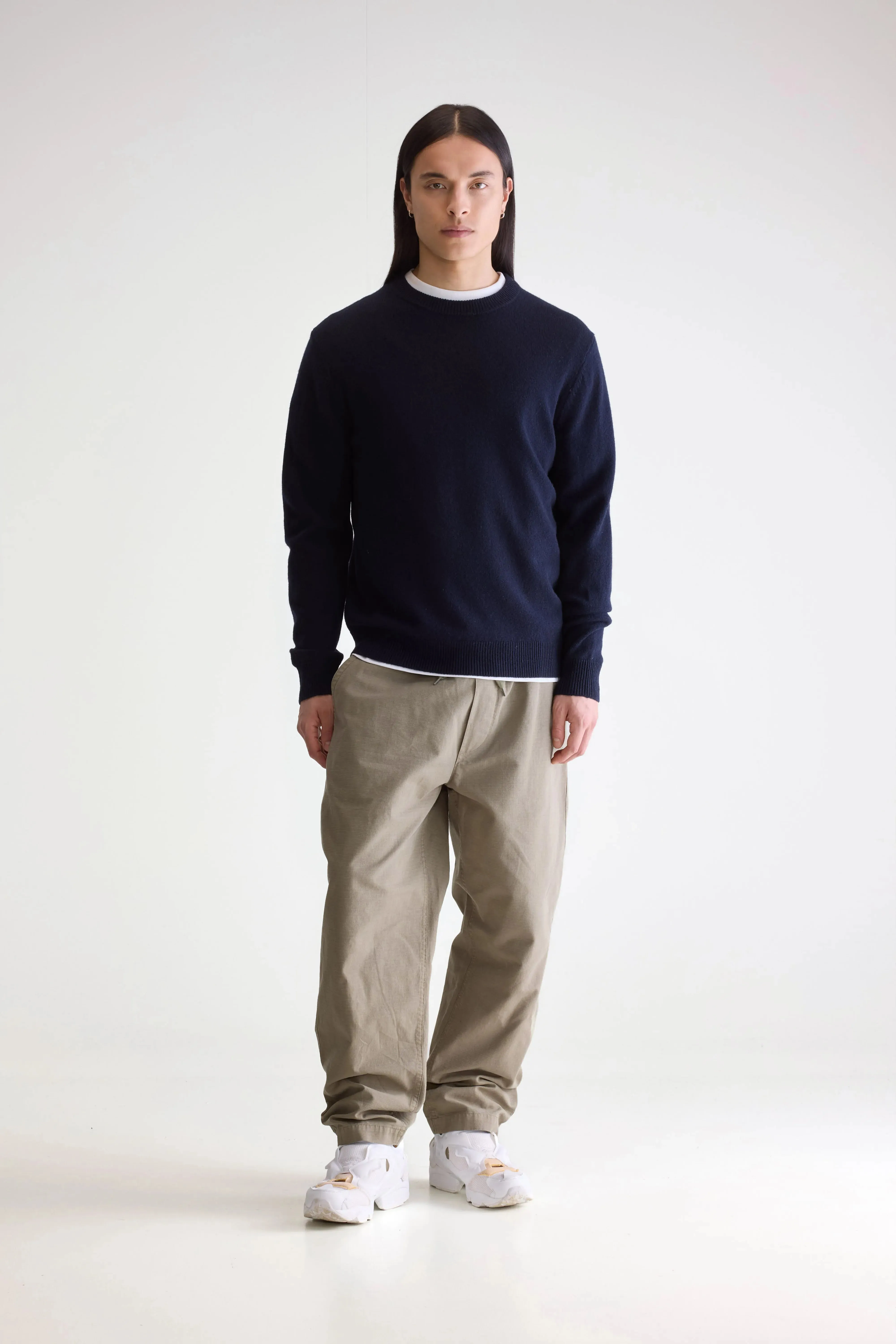 Donoon crewneck sweater (252 / M / NAVY) sold by Bellerose product image thumbnail 3