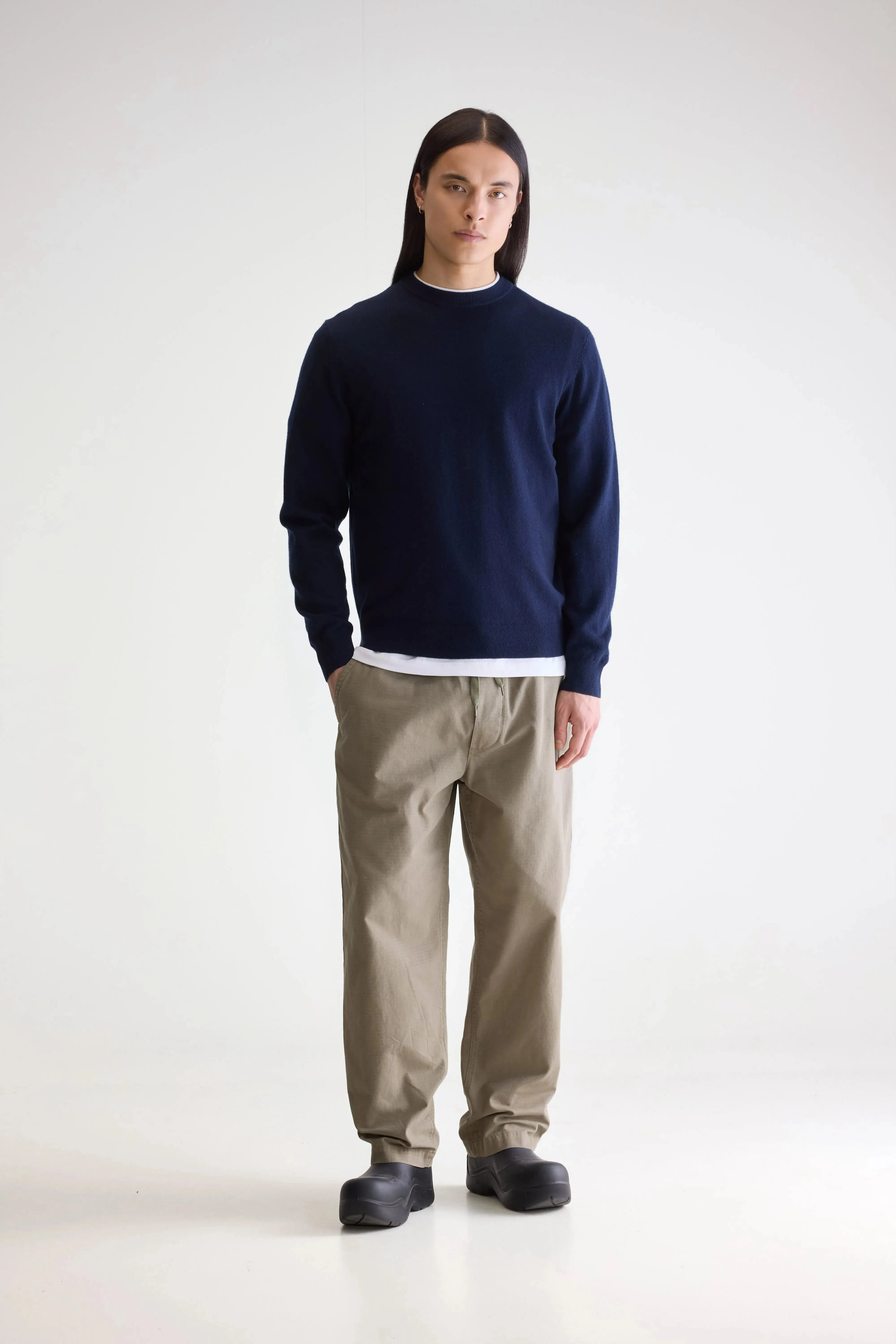 Sonoo classic crewneck sweater (252 / M / PARKER) sold by Bellerose product image thumbnail 3