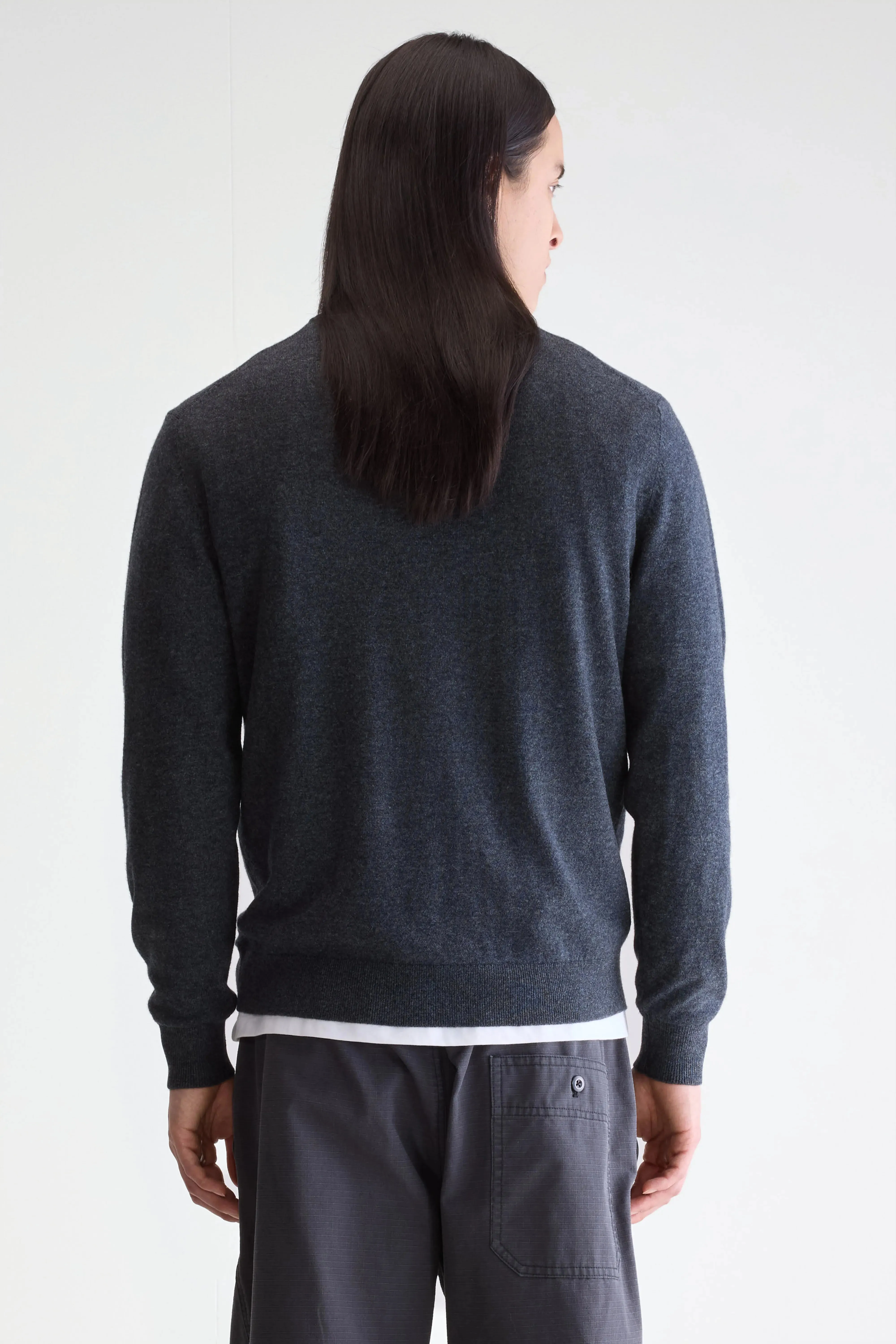 Sonoo classic crewneck sweater (252 / M / CHARCOAL) sold by Bellerose product image thumbnail 4