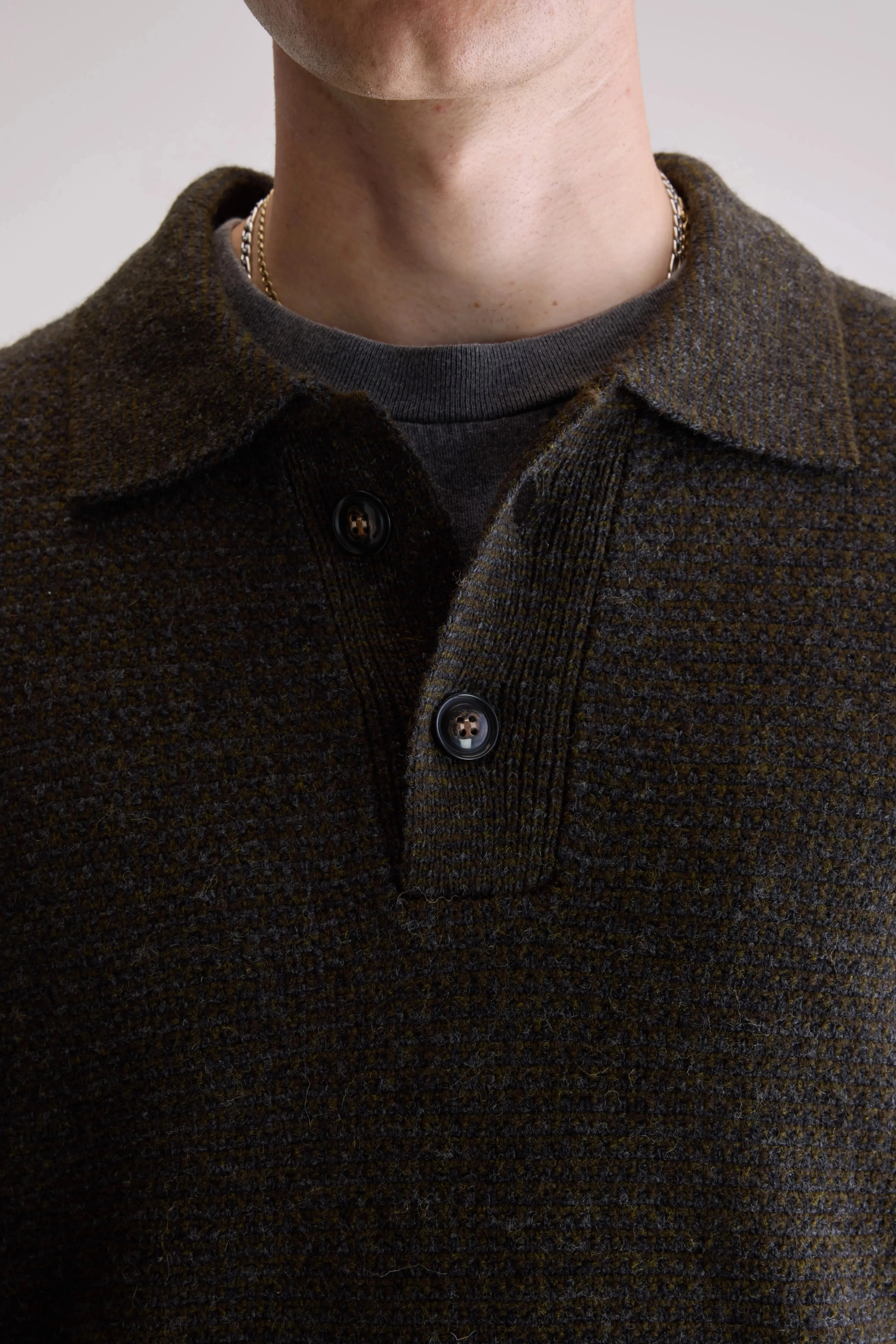 Allui polo neck sweater (252 / M / COMBO B) sold by Bellerose product image thumbnail 5