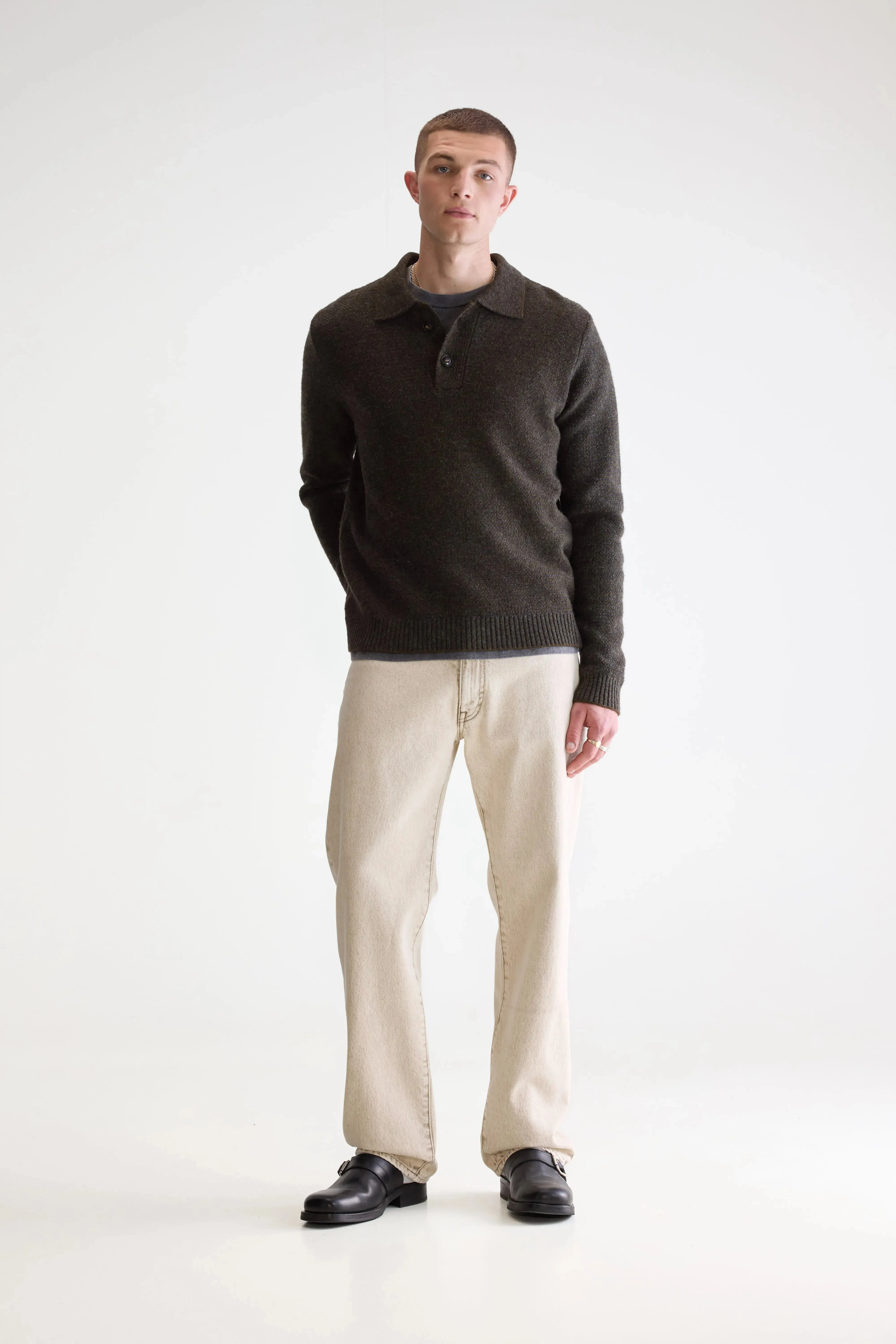 Allui polo neck sweater (252 / M / COMBO B) sold by Bellerose product image thumbnail 3