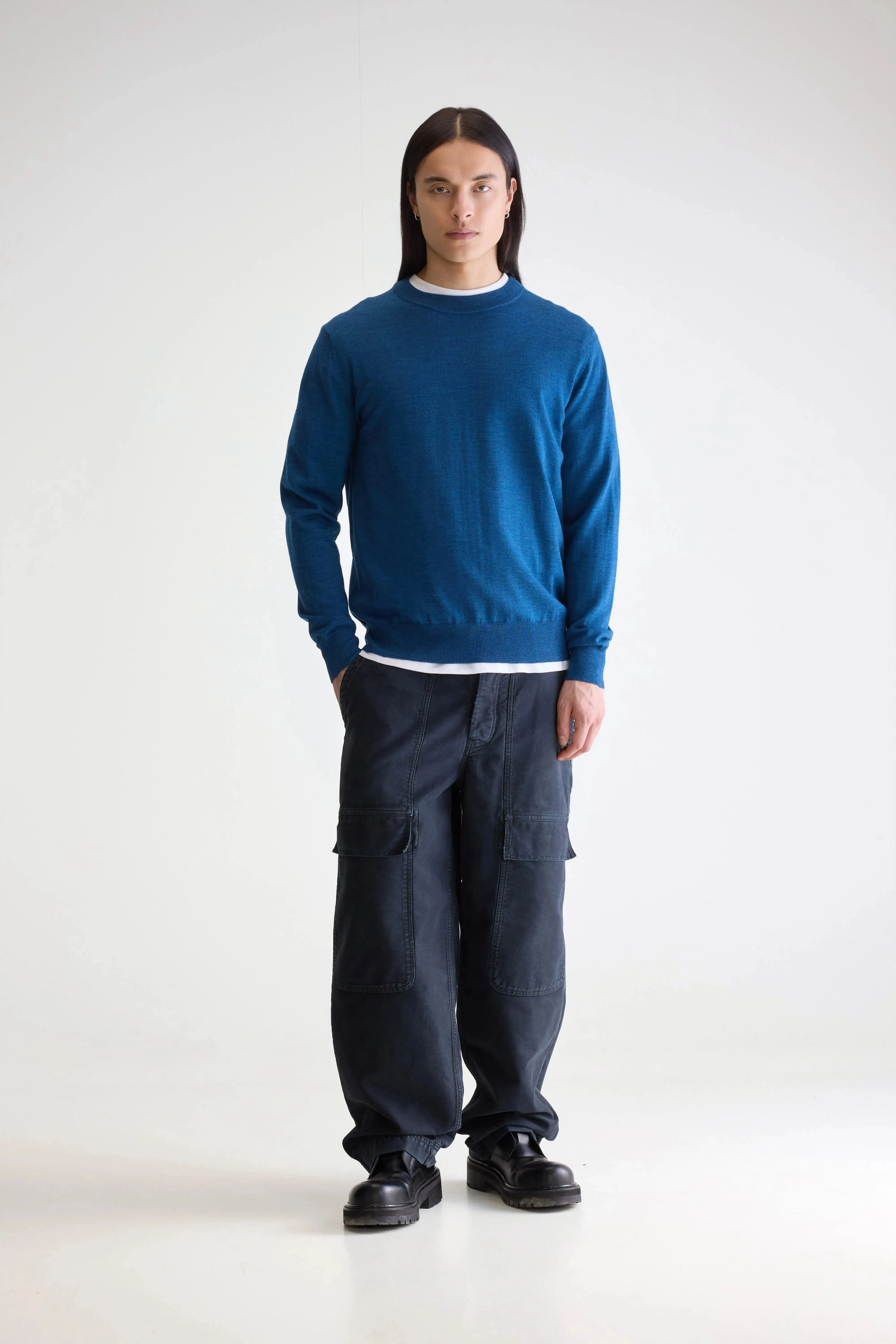 Dilliv crewneck sweater (252 / M / MORAINE) sold by Bellerose product image thumbnail 3