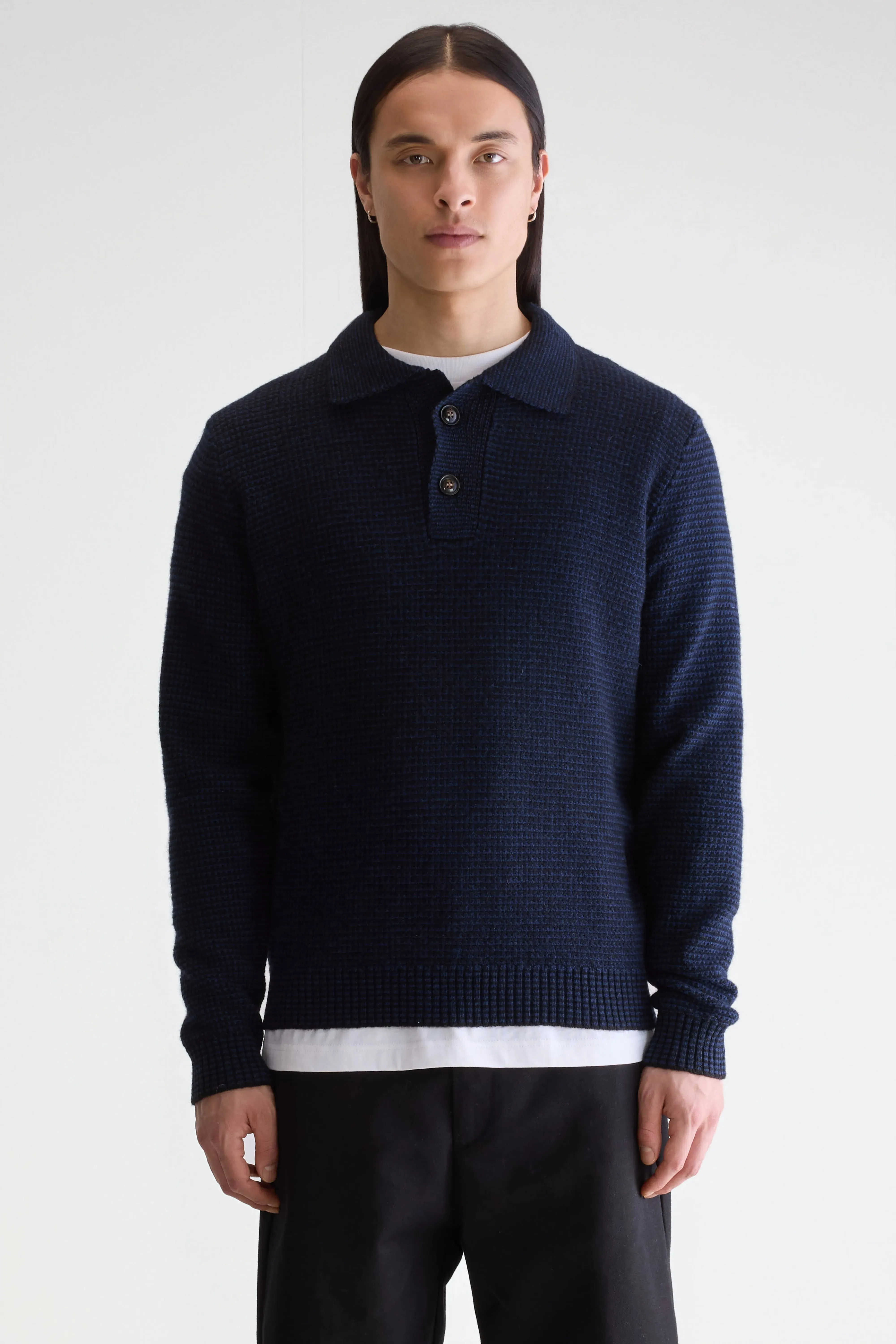 Allui polo neck sweater (252 / M / COMBO A) sold by Bellerose product image thumbnail 2