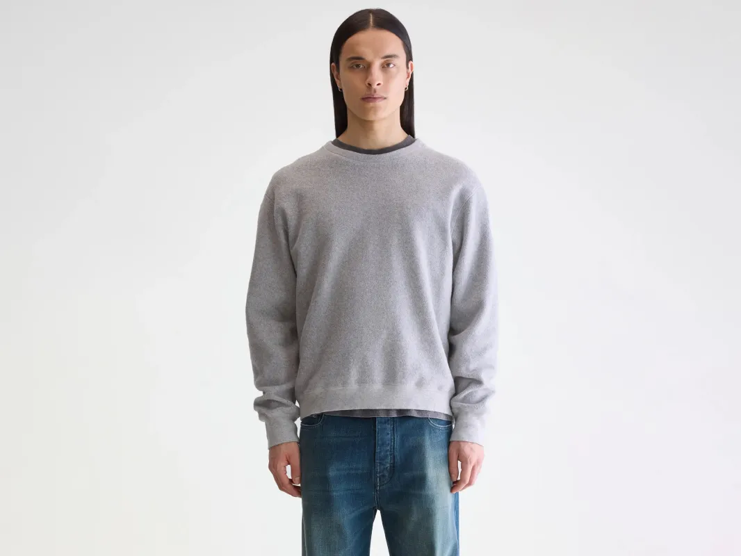 Matt crewneck sweatshirt (252 / M / H. GREY) sold by Bellerose