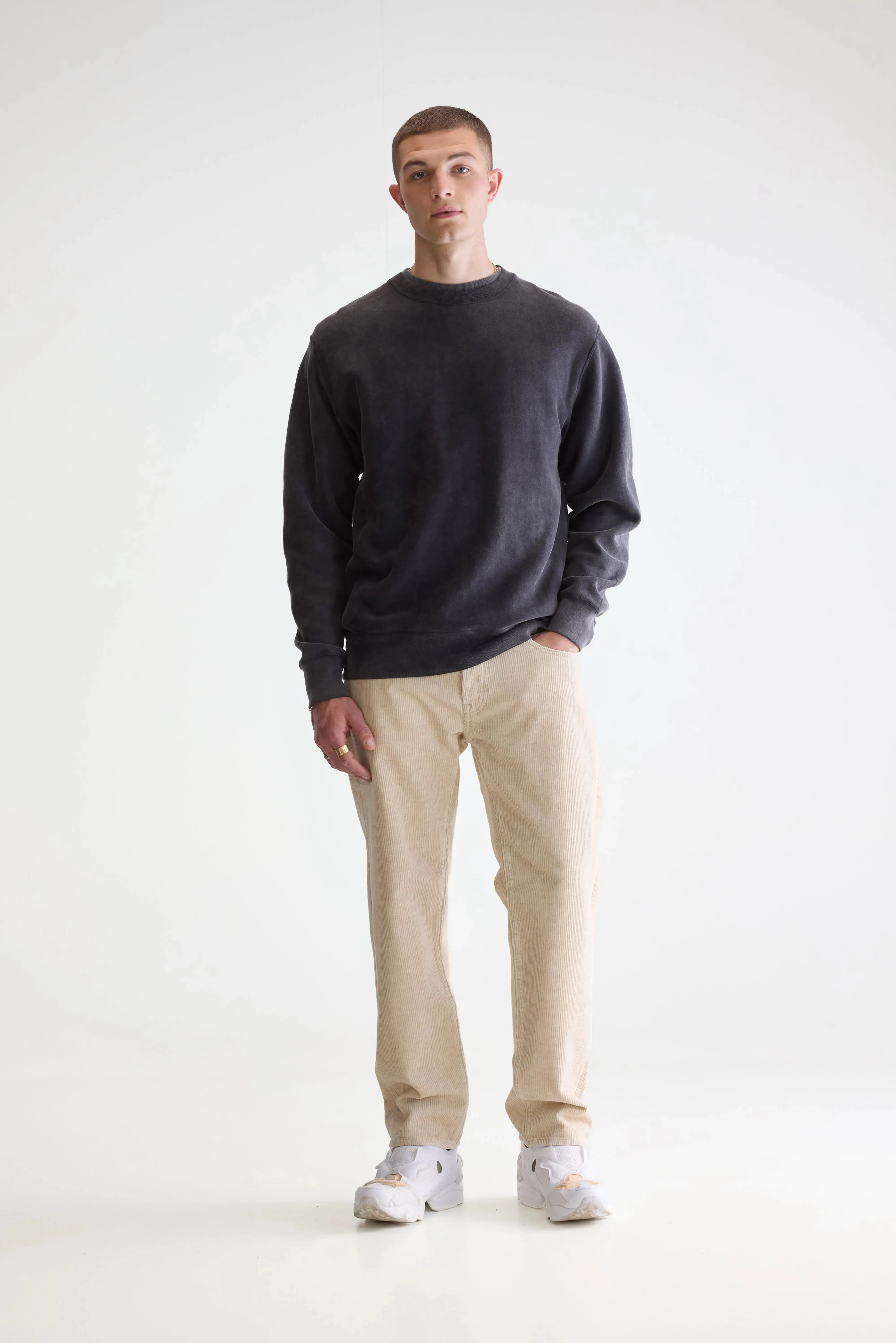 Flake crewneck sweatshirt (252 / M / BLACK) sold by Bellerose product image thumbnail 3