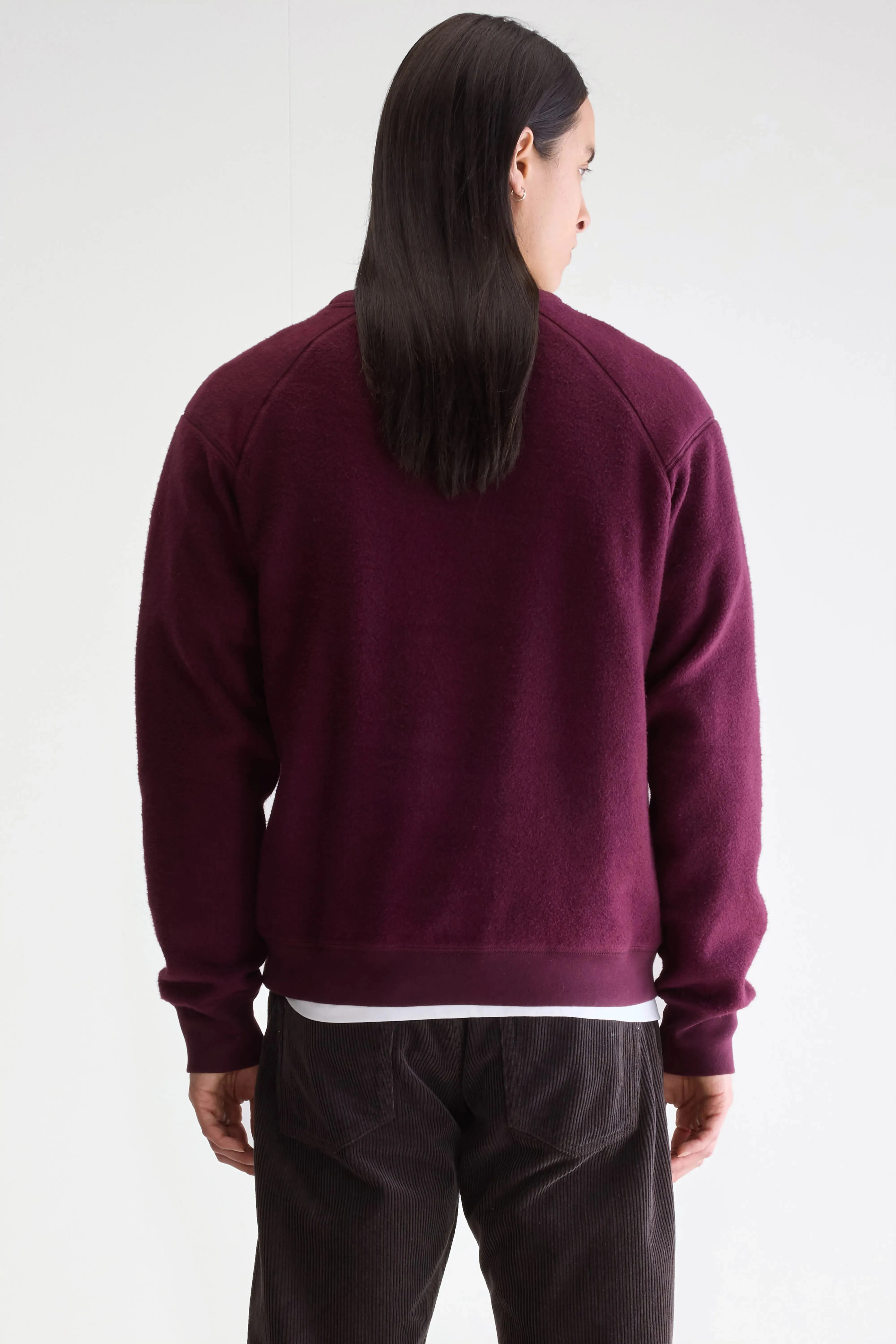 Matt crewneck sweatshirt (252 / M / WINE) sold by Bellerose product image thumbnail 4