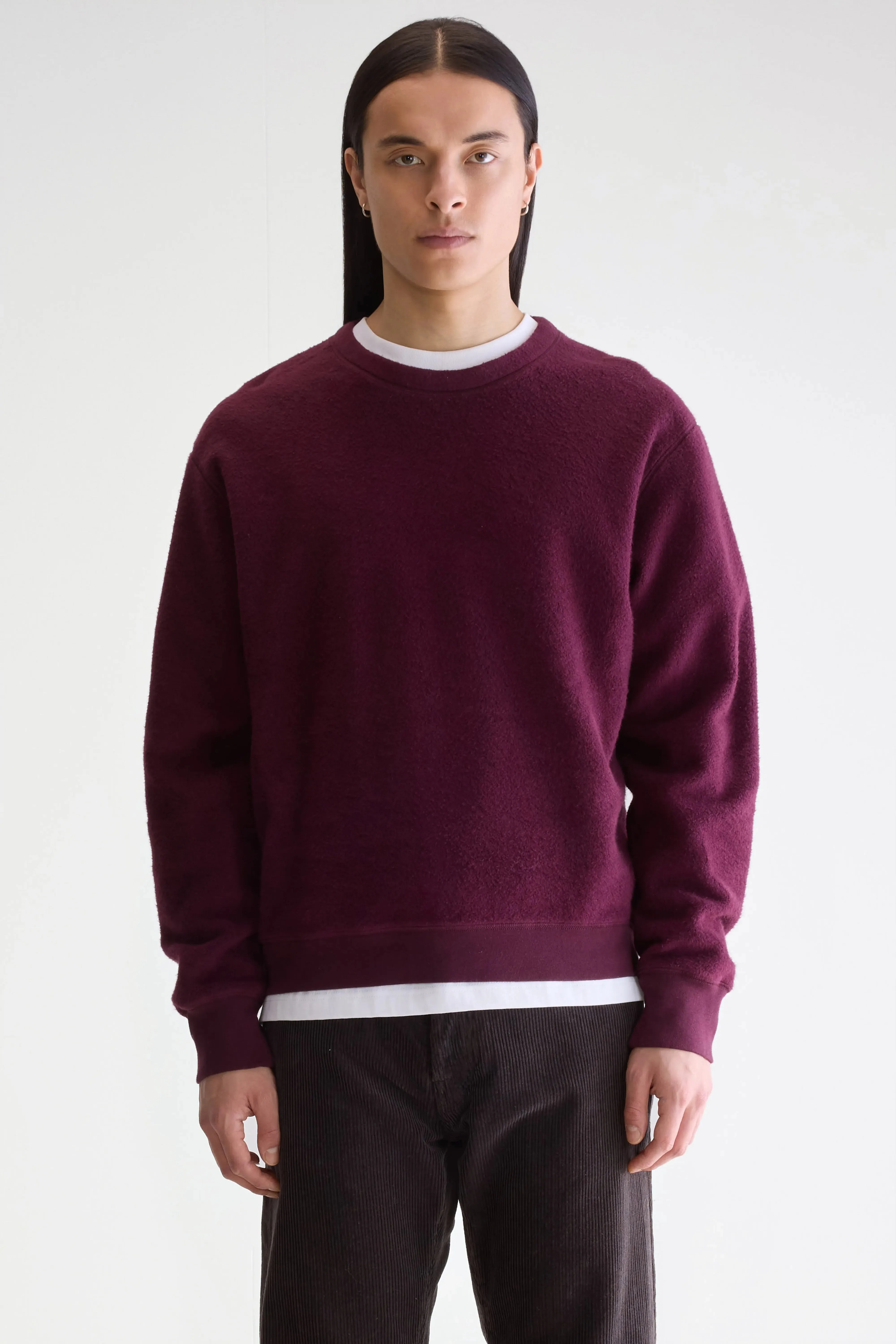 Matt crewneck sweatshirt (252 / M / WINE) sold by Bellerose product image thumbnail 2
