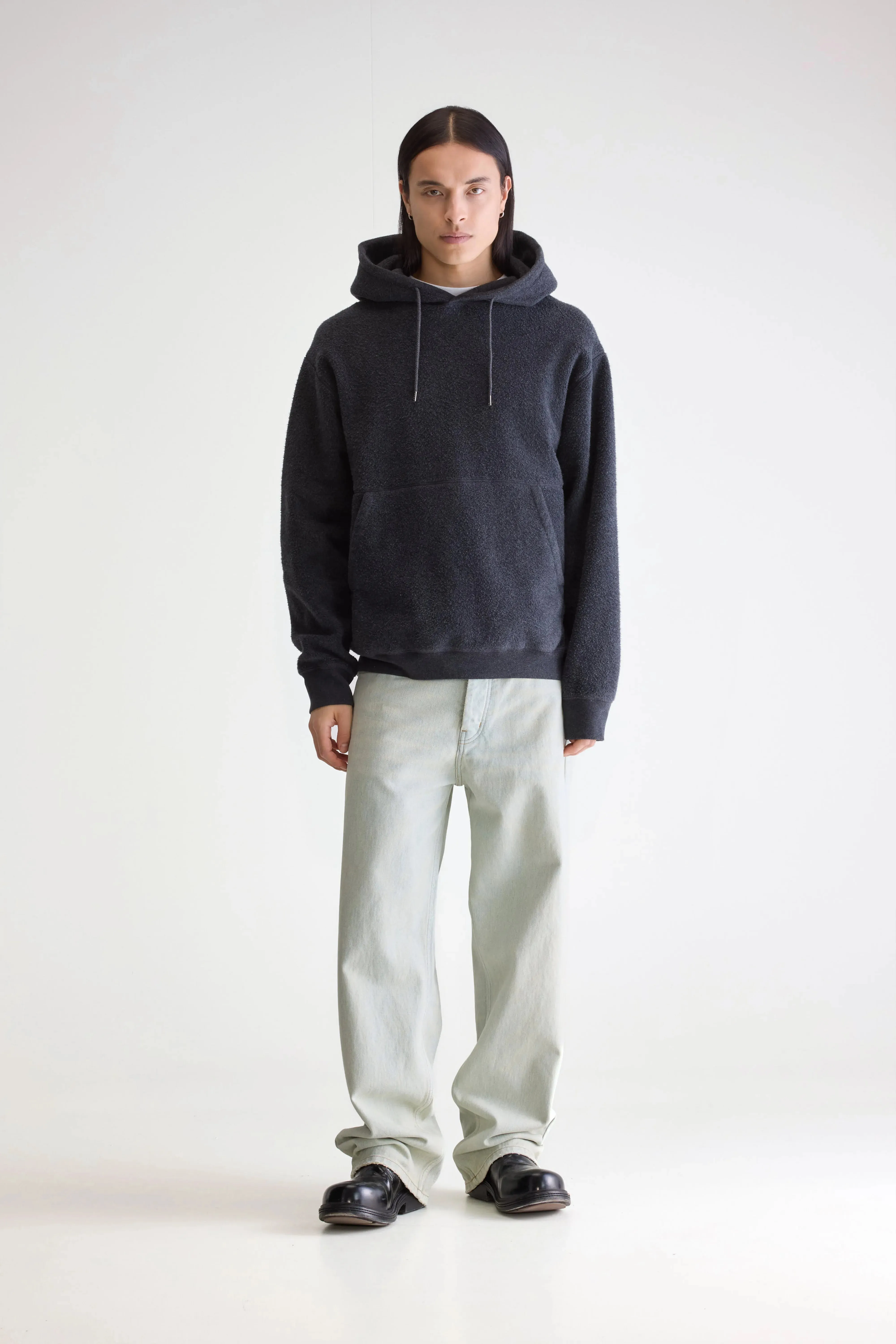 Mattis relaxed hoodie (252 / M / ANTHRACITE) sold by Bellerose product image thumbnail 3