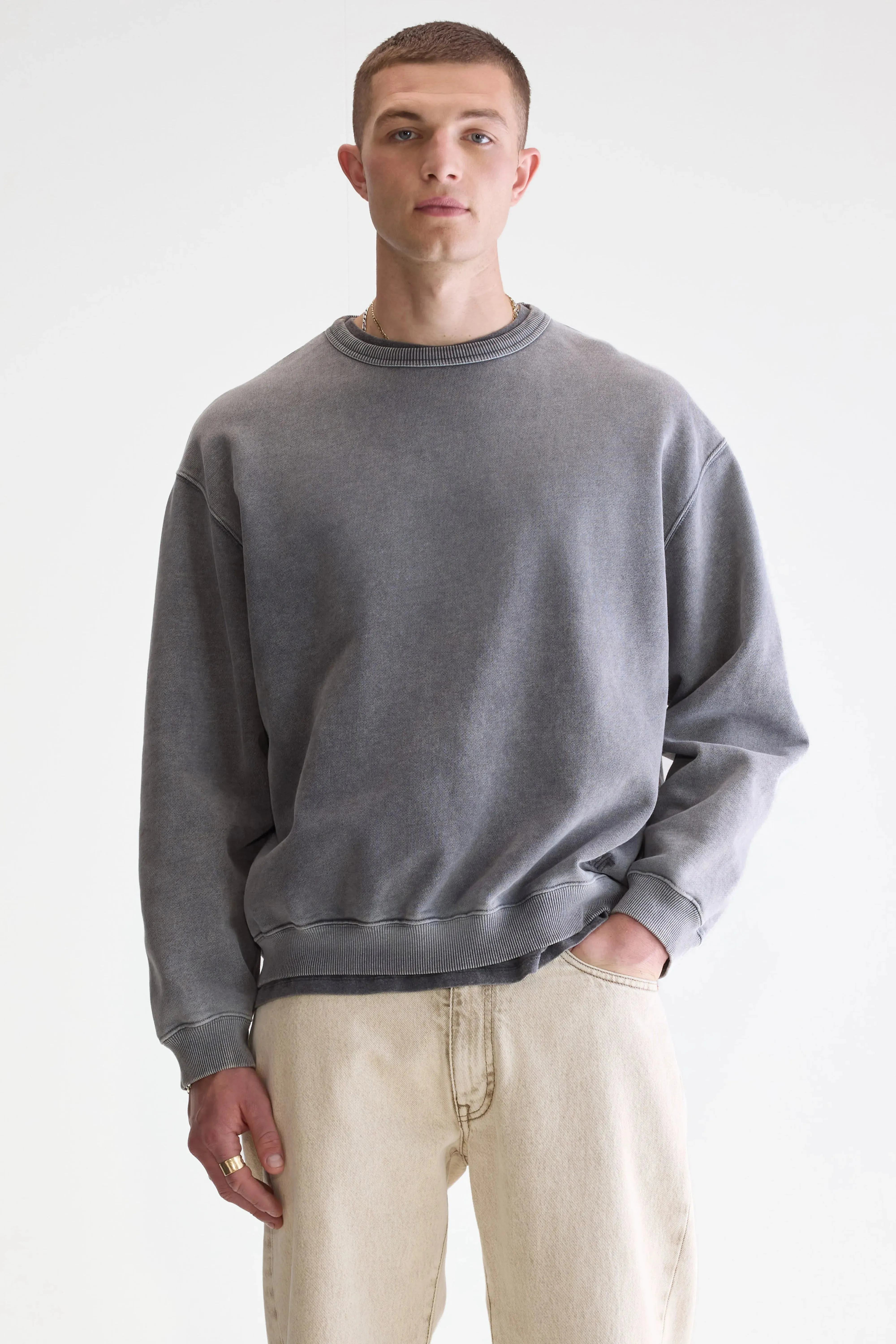 Fabien crewneck sweatshirt (252 / M / BLACK BLUE) sold by Bellerose product image thumbnail 2