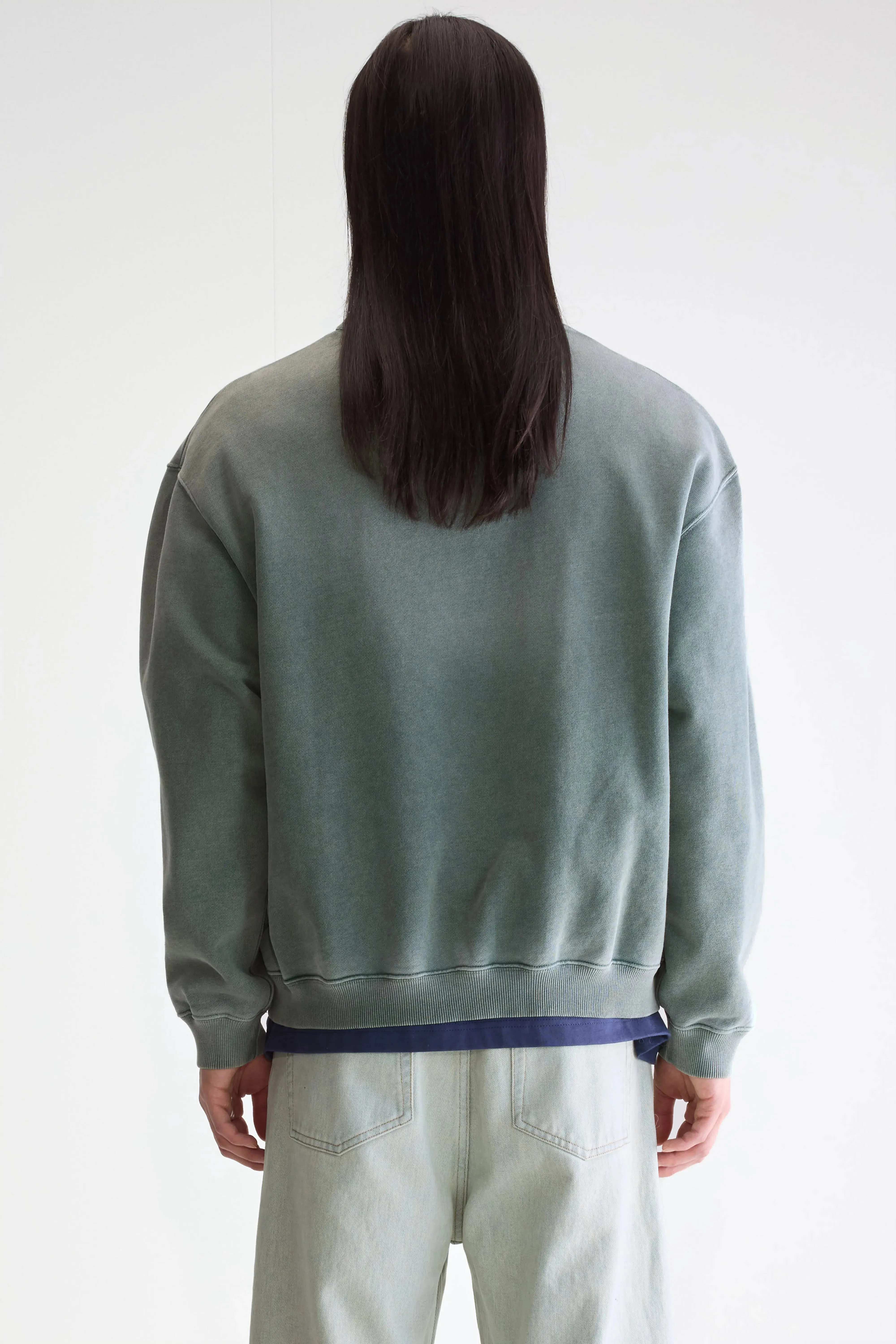 Fabien crewneck sweatshirt (252 / M / BOTTLE) sold by Bellerose product image thumbnail 4