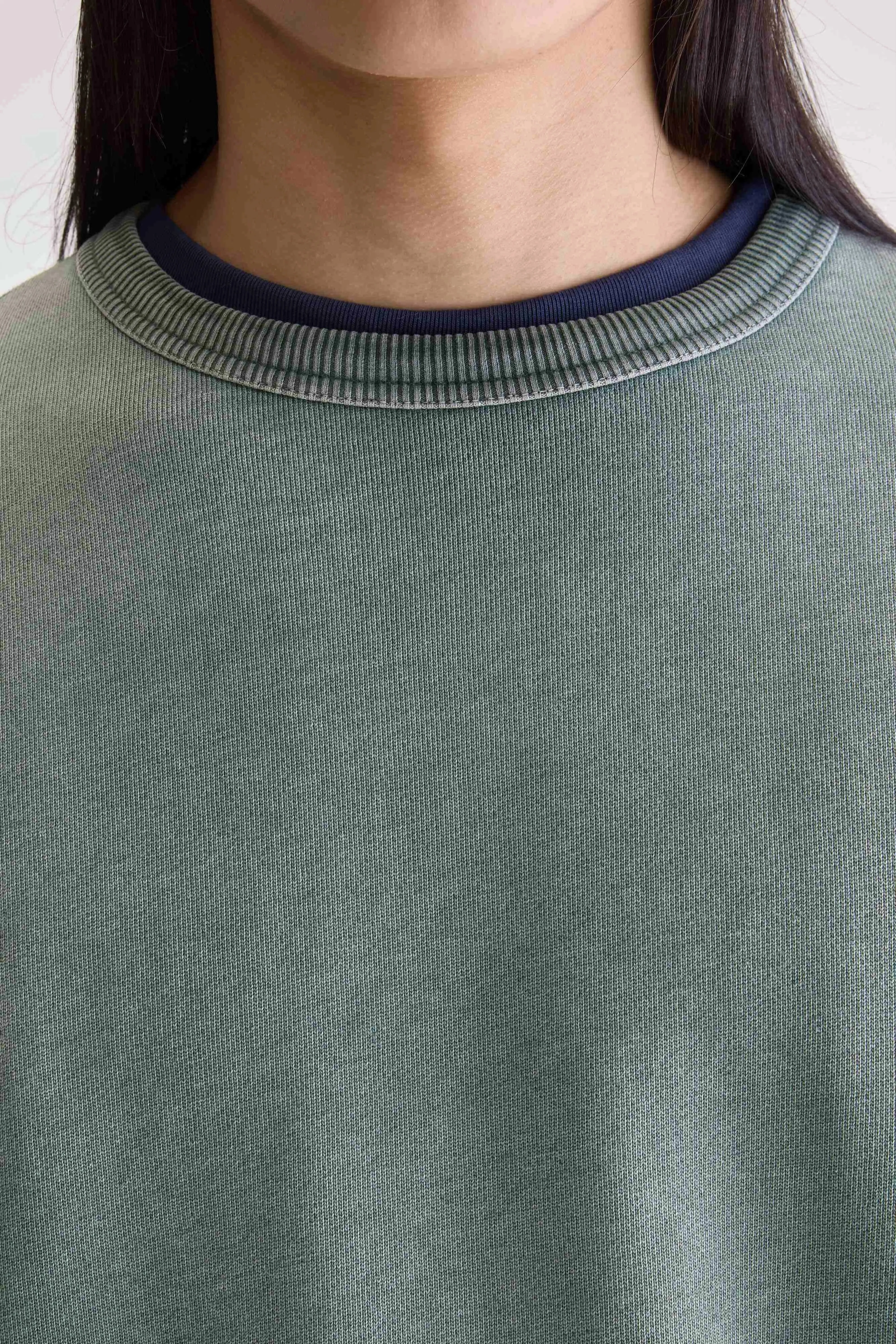 Fabien crewneck sweatshirt (252 / M / BOTTLE) sold by Bellerose product image thumbnail 5