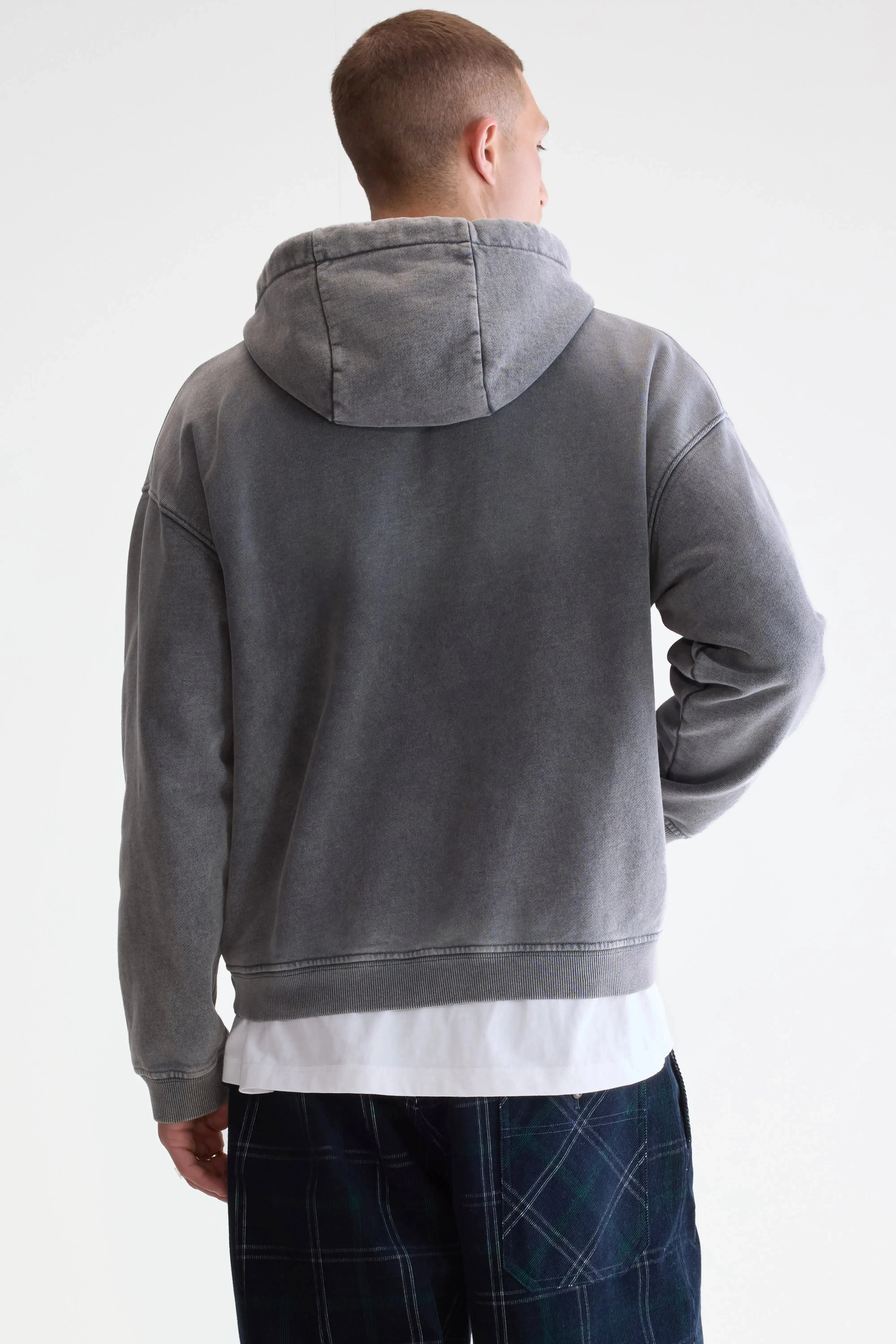 Falkon zip-up hoodie (252 / M / BLACK BLUE) sold by Bellerose product image thumbnail 4