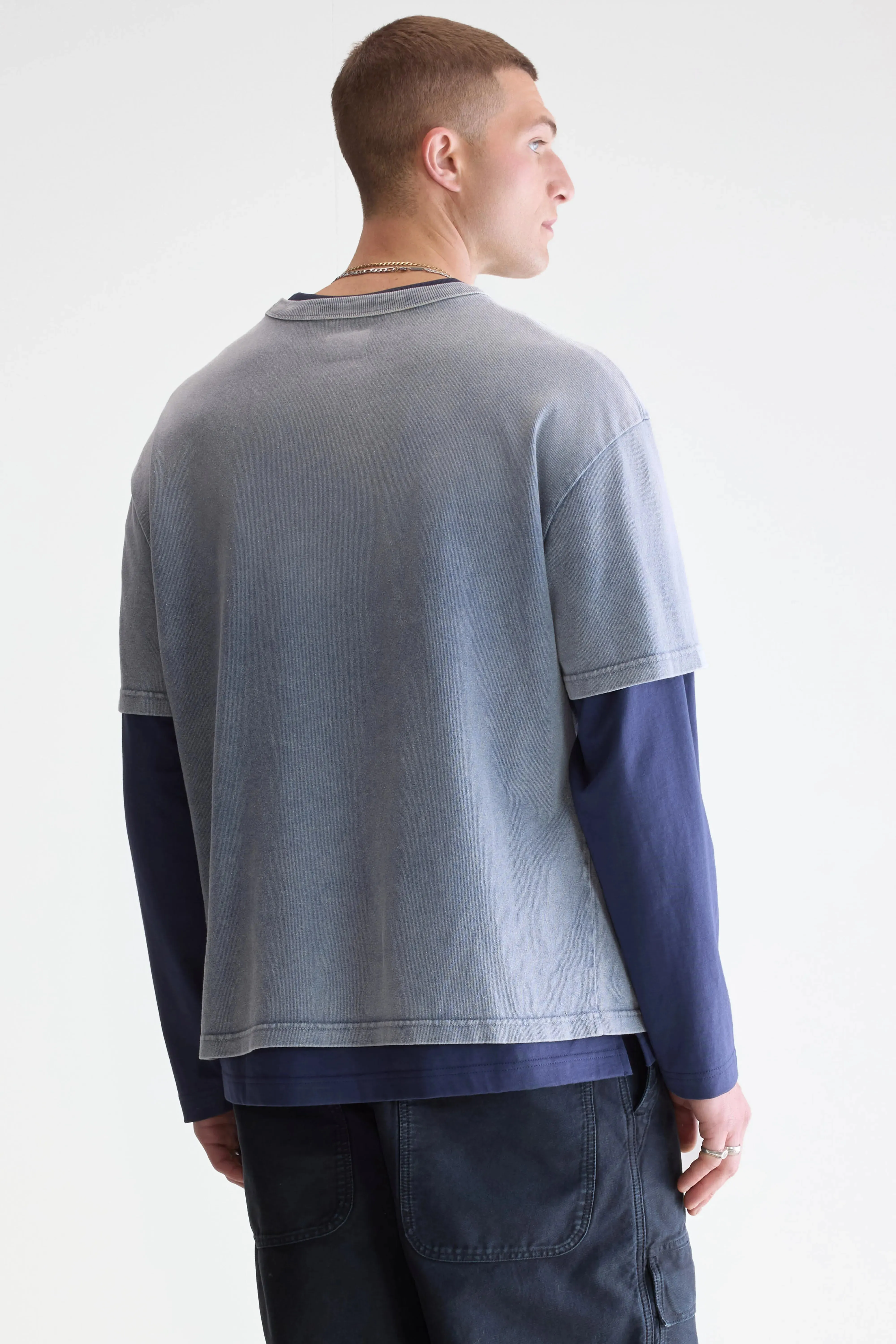 Vouch short-sleeve t-shirt (252 / M / BLUES) sold by Bellerose product image thumbnail 4