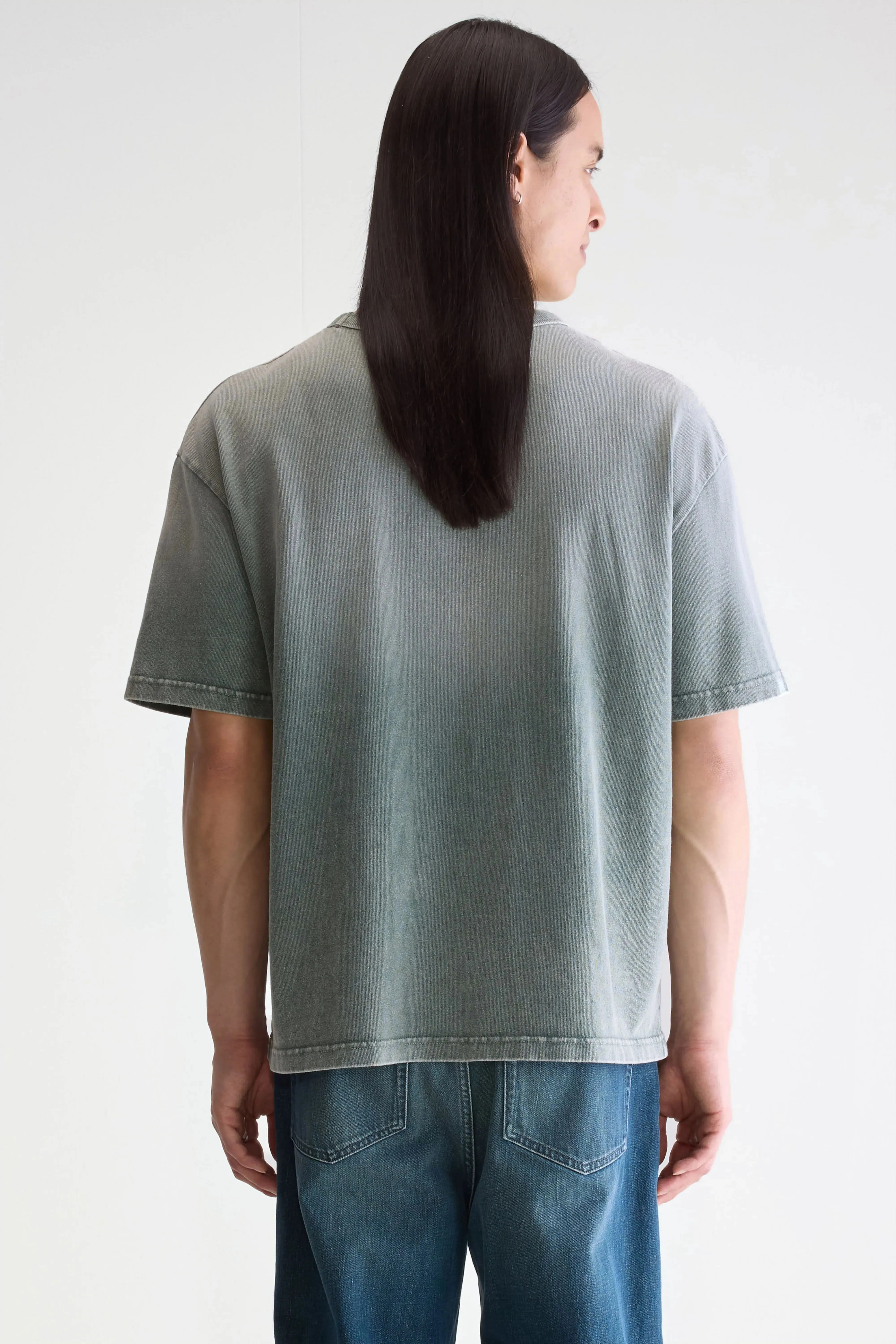 Vouch short-sleeve t-shirt (252 / M / BOTTLE) sold by Bellerose product image thumbnail 4