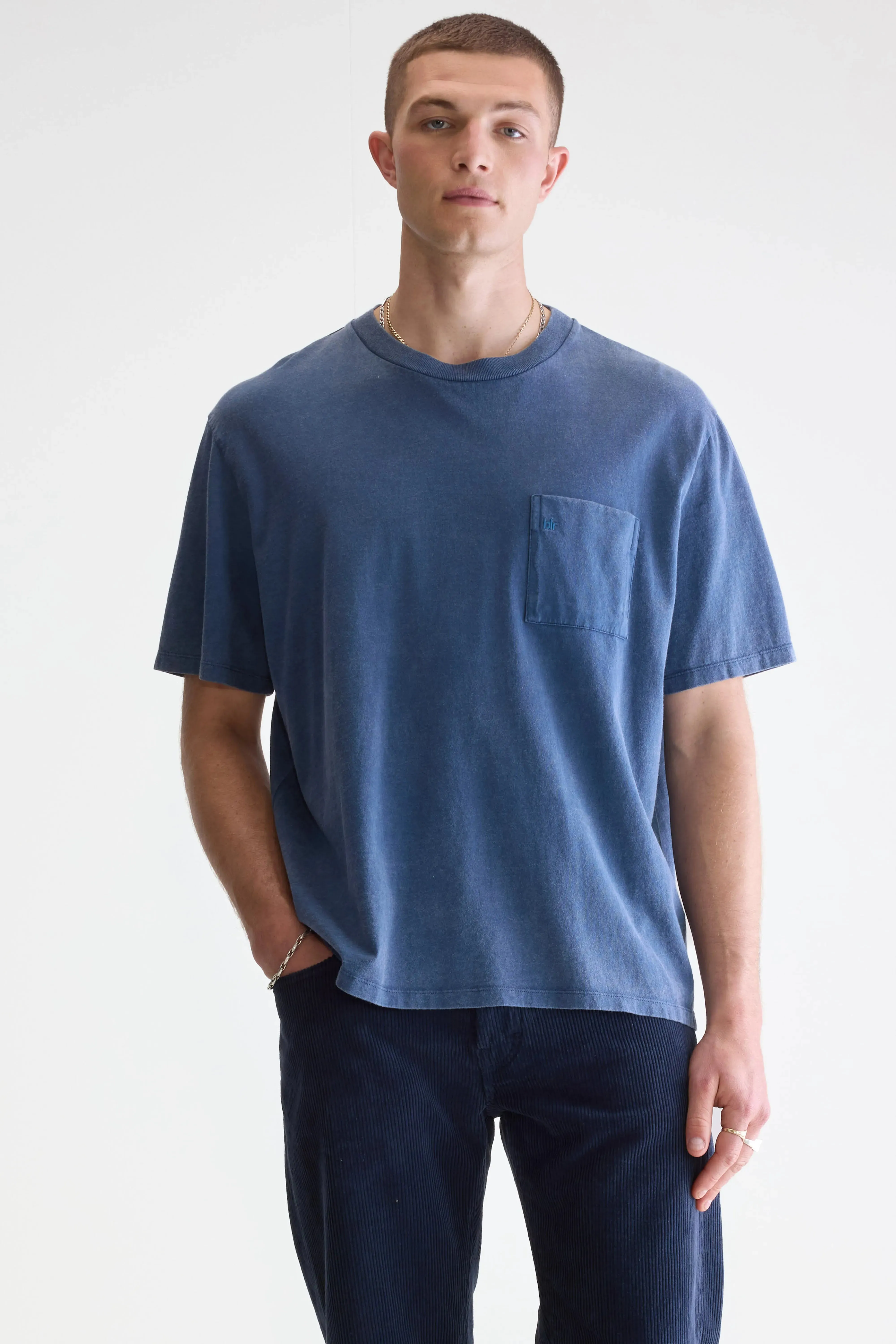 Video relaxed t-shirt (252 / M / BLUES) sold by Bellerose product image thumbnail 2