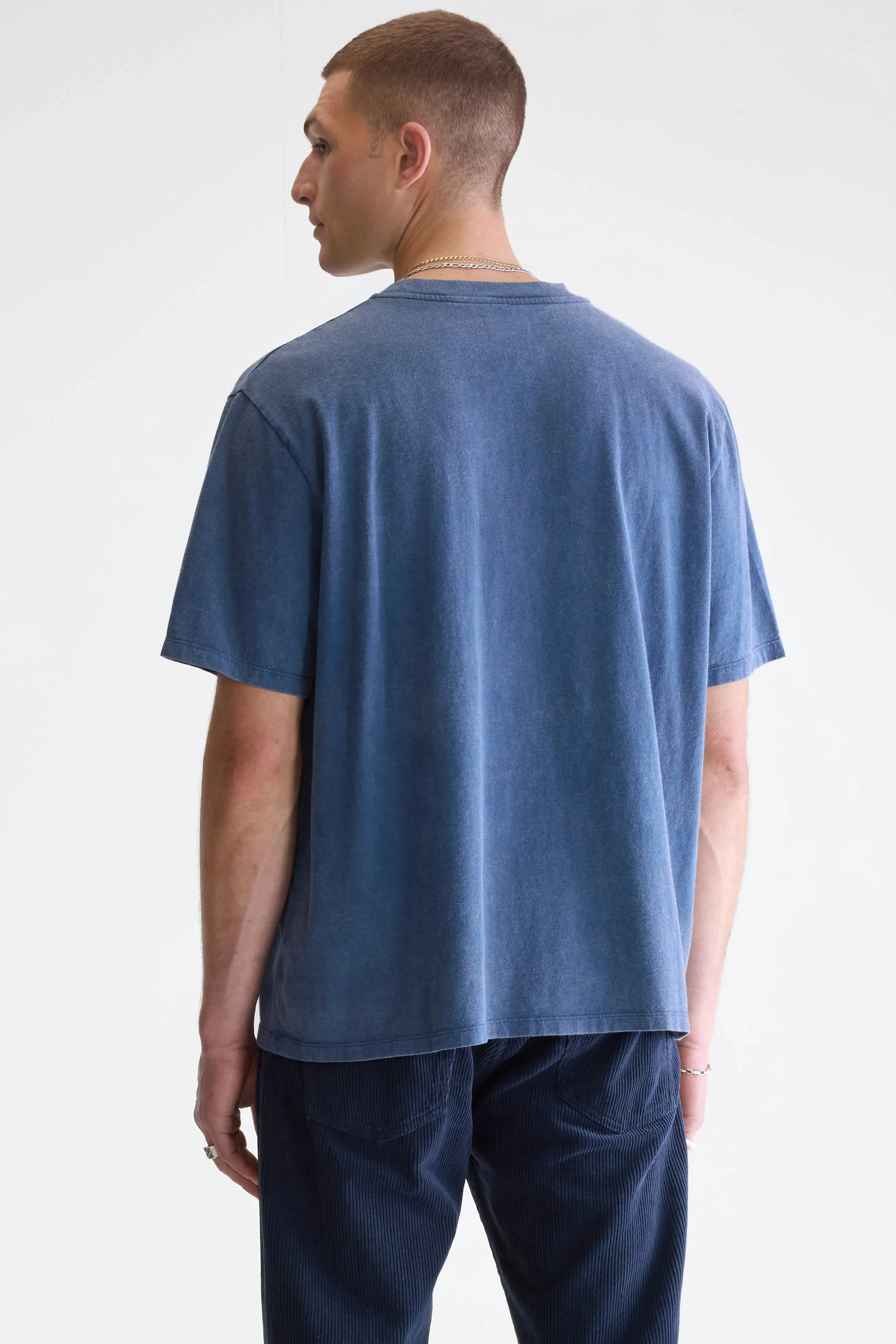 Video relaxed t-shirt (252 / M / BLUES) sold by Bellerose product image thumbnail 4