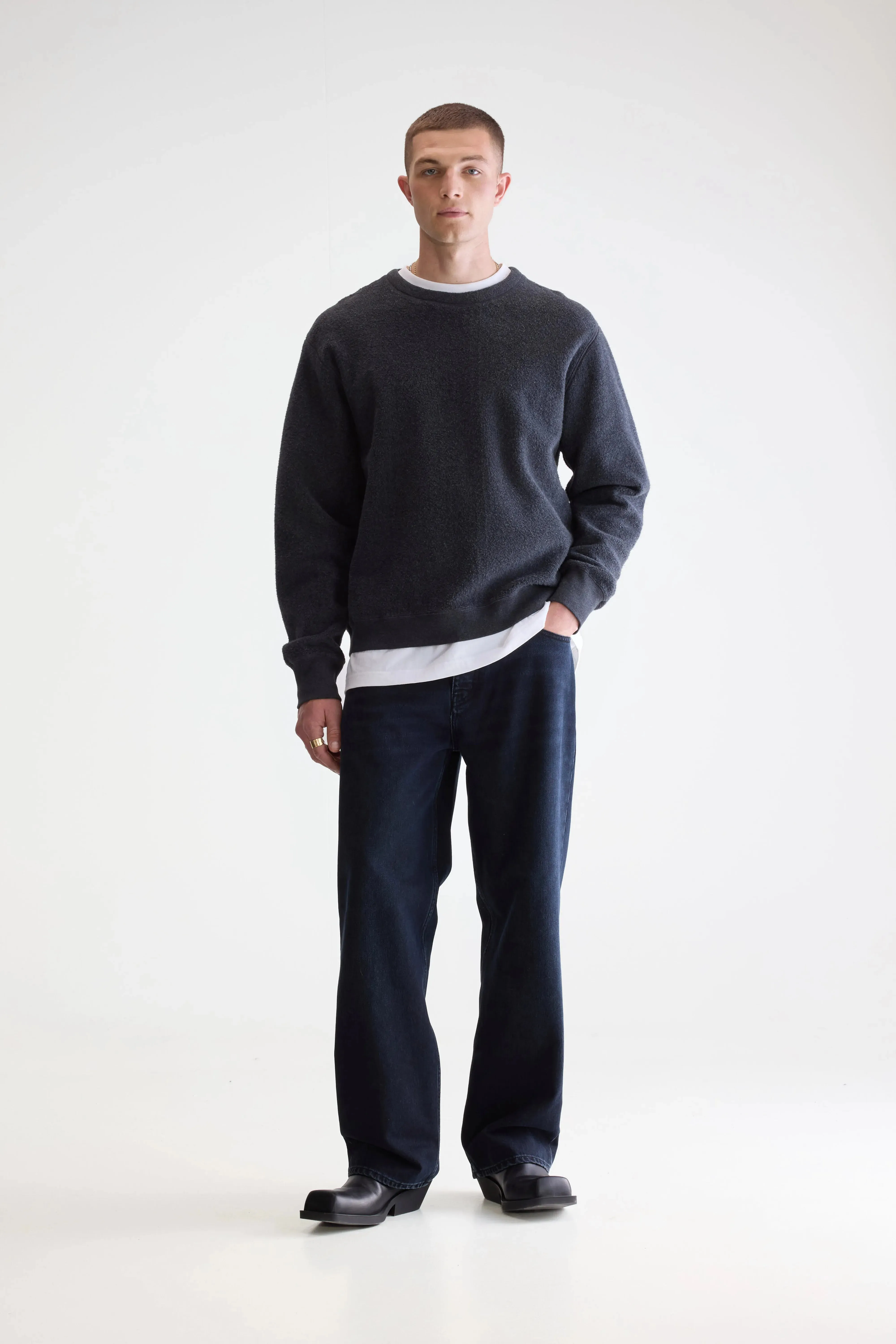 Matt crewneck sweatshirt (252 / M / ANTHRACITE) sold by Bellerose product image thumbnail 3