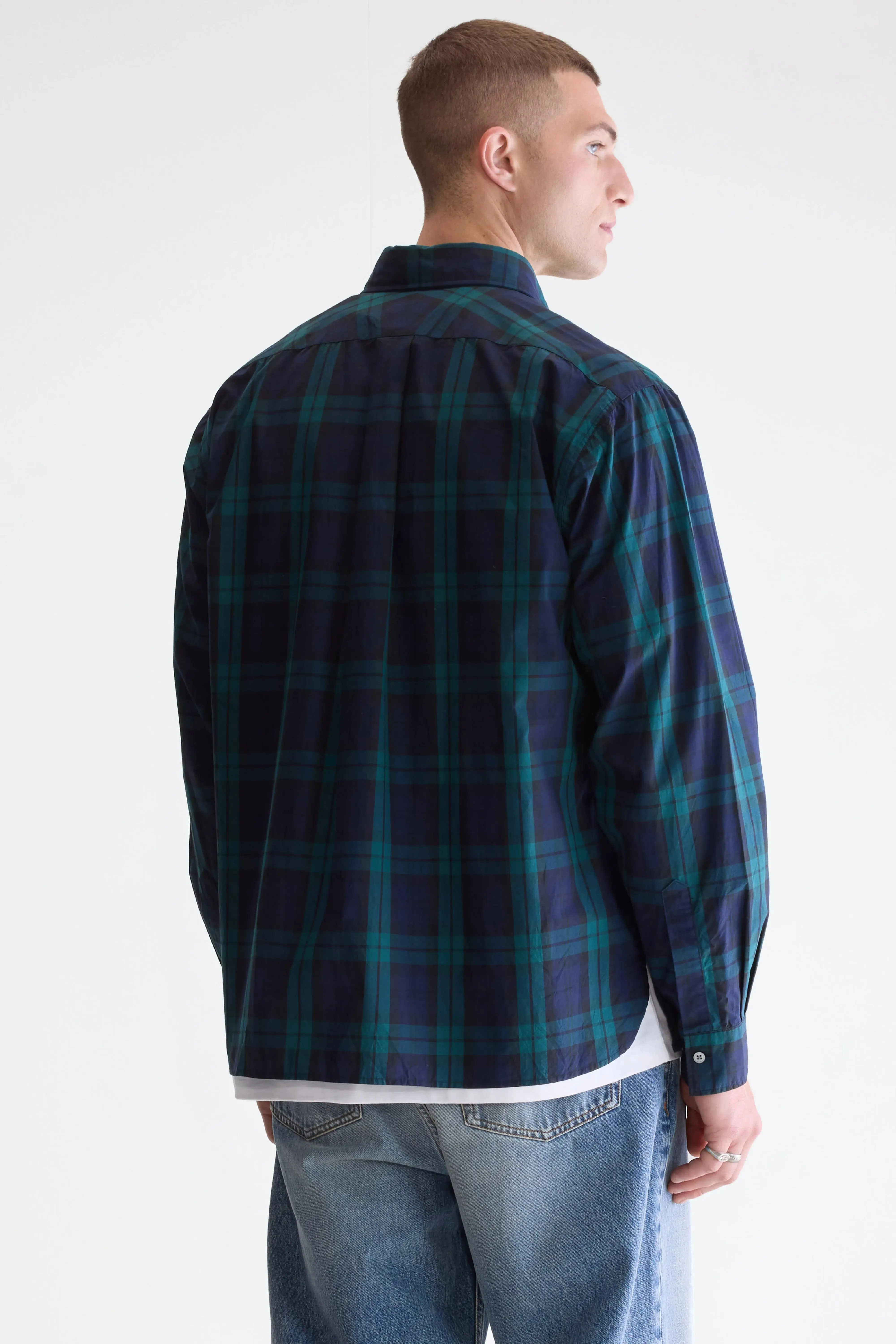 Gollie relaxed shirt (252 / M / CHECK E) sold by Bellerose product image thumbnail 4