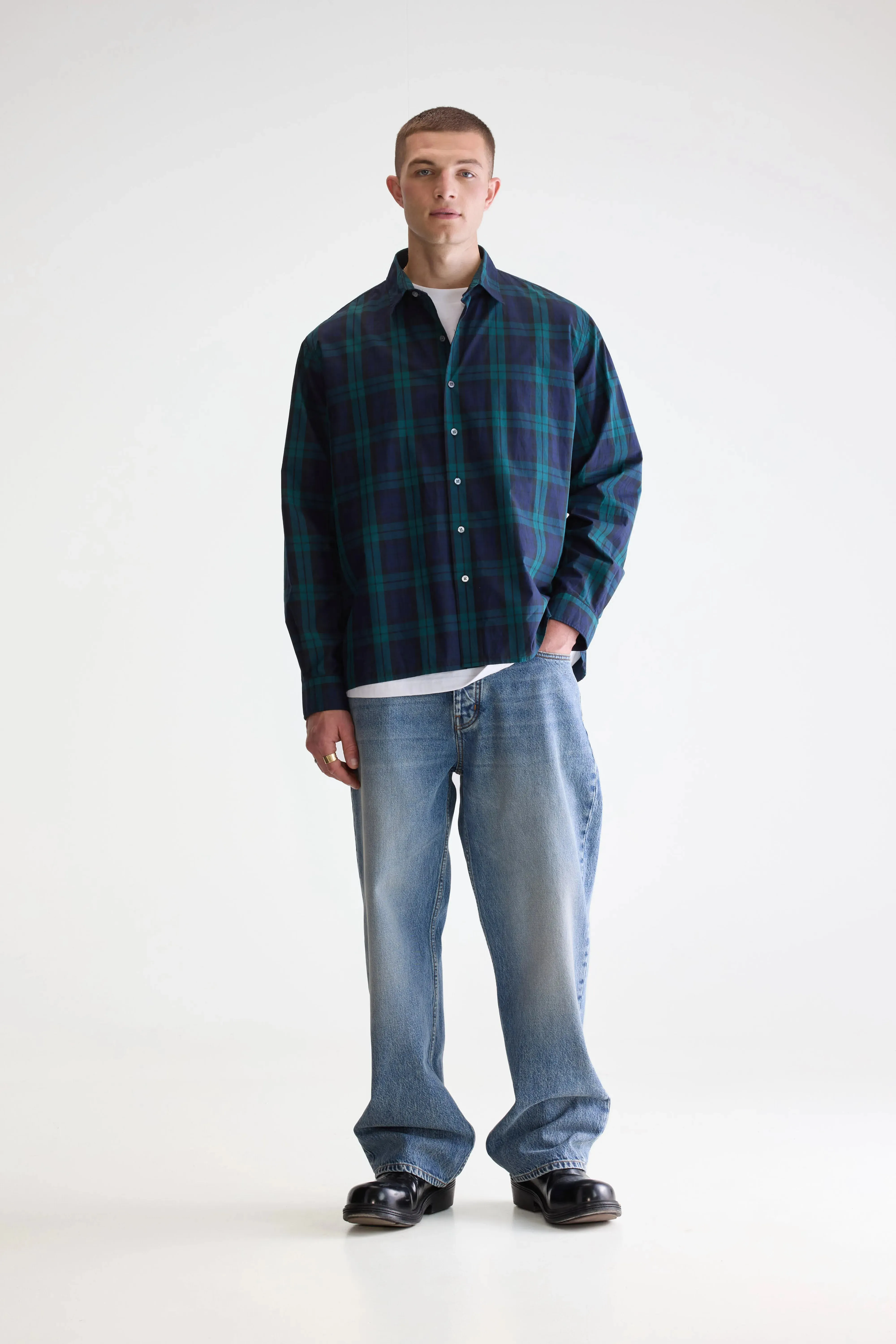 Gollie relaxed shirt (252 / M / CHECK E) sold by Bellerose product image thumbnail 3
