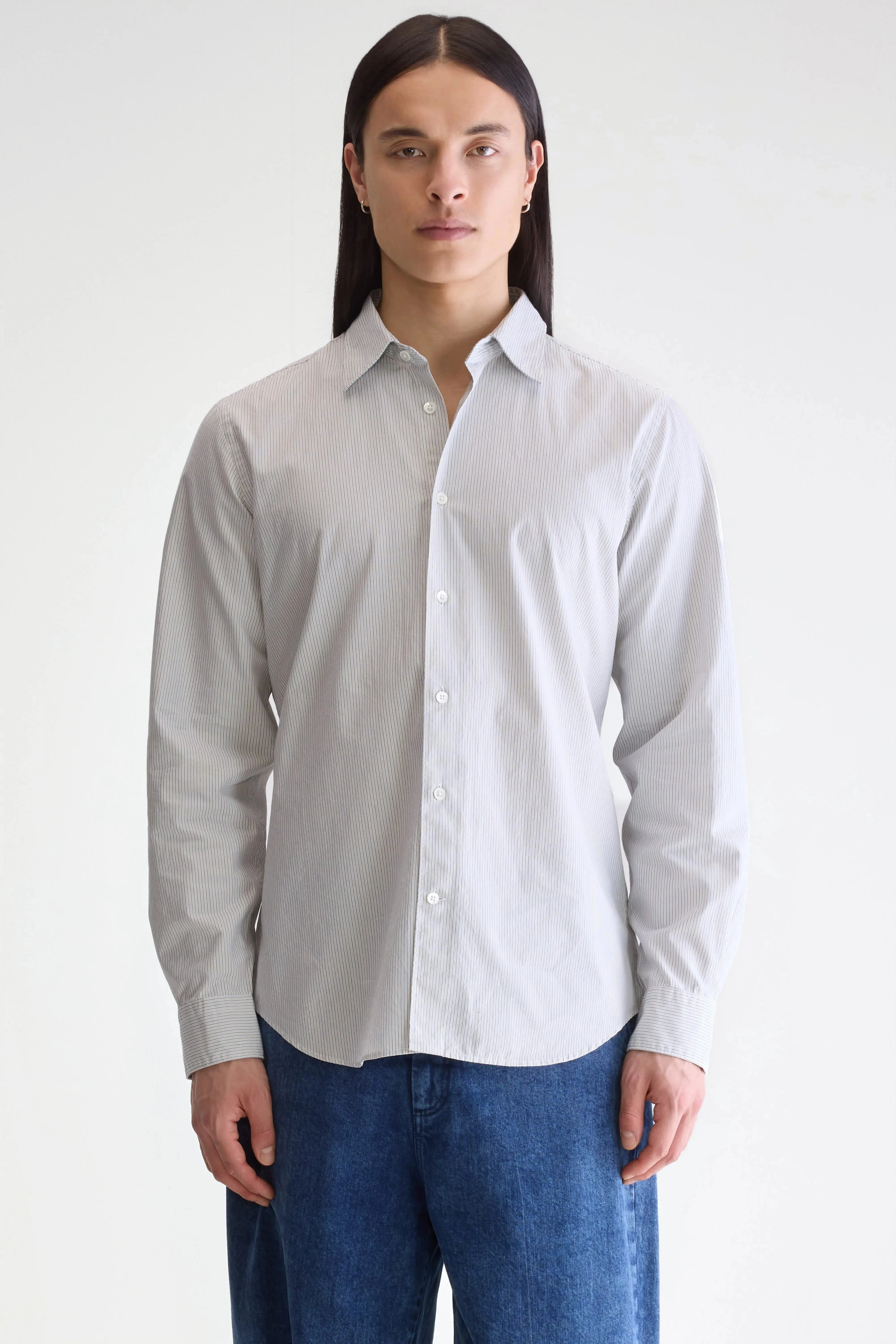 Gabe slim shirt (252 / M / STRIPE U) sold by Bellerose product image thumbnail 2