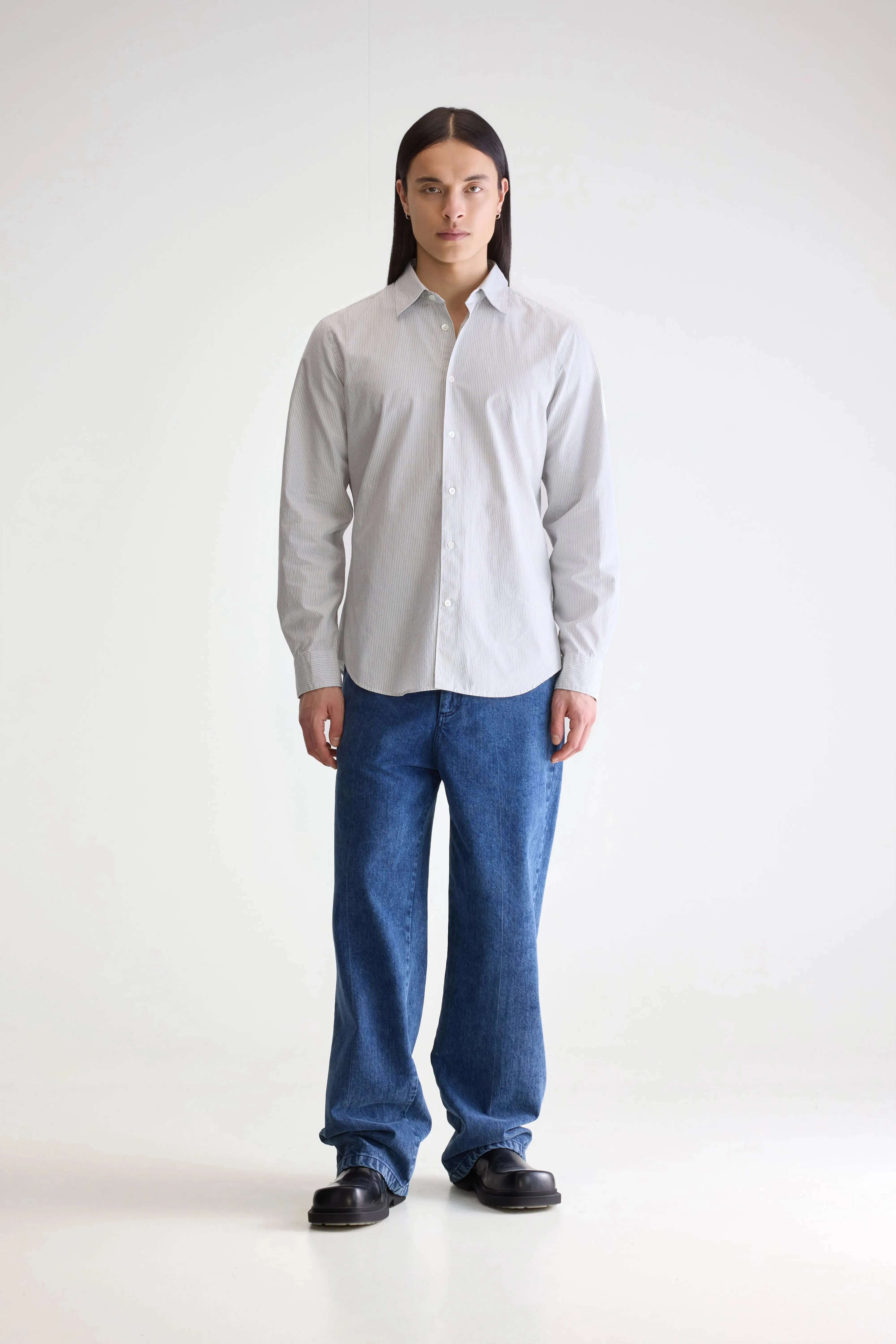 Gabe slim shirt (252 / M / STRIPE U) sold by Bellerose product image thumbnail 3