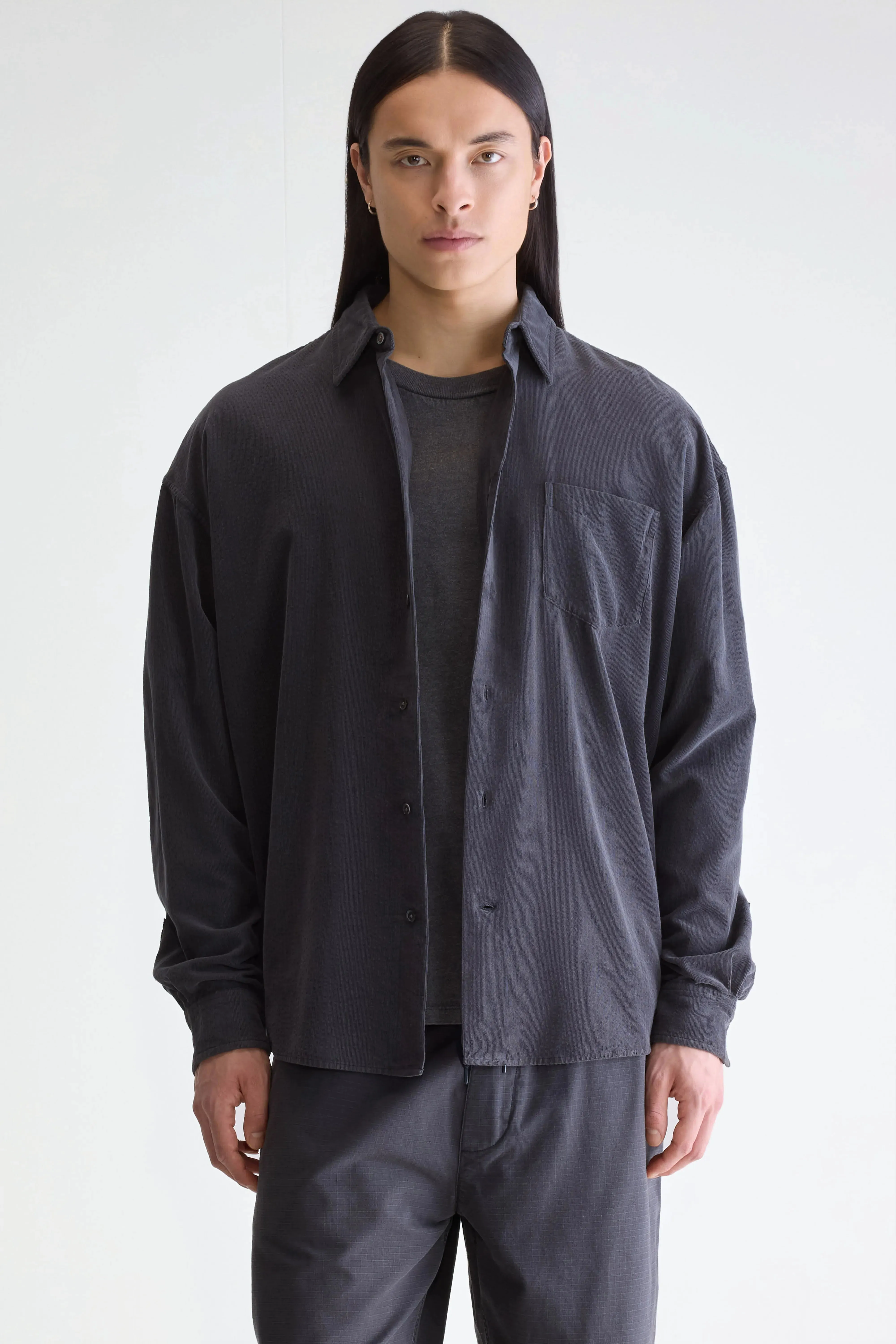 Jops relaxed shirt (252 / M / BLACK SAND) sold by Bellerose product image thumbnail 2