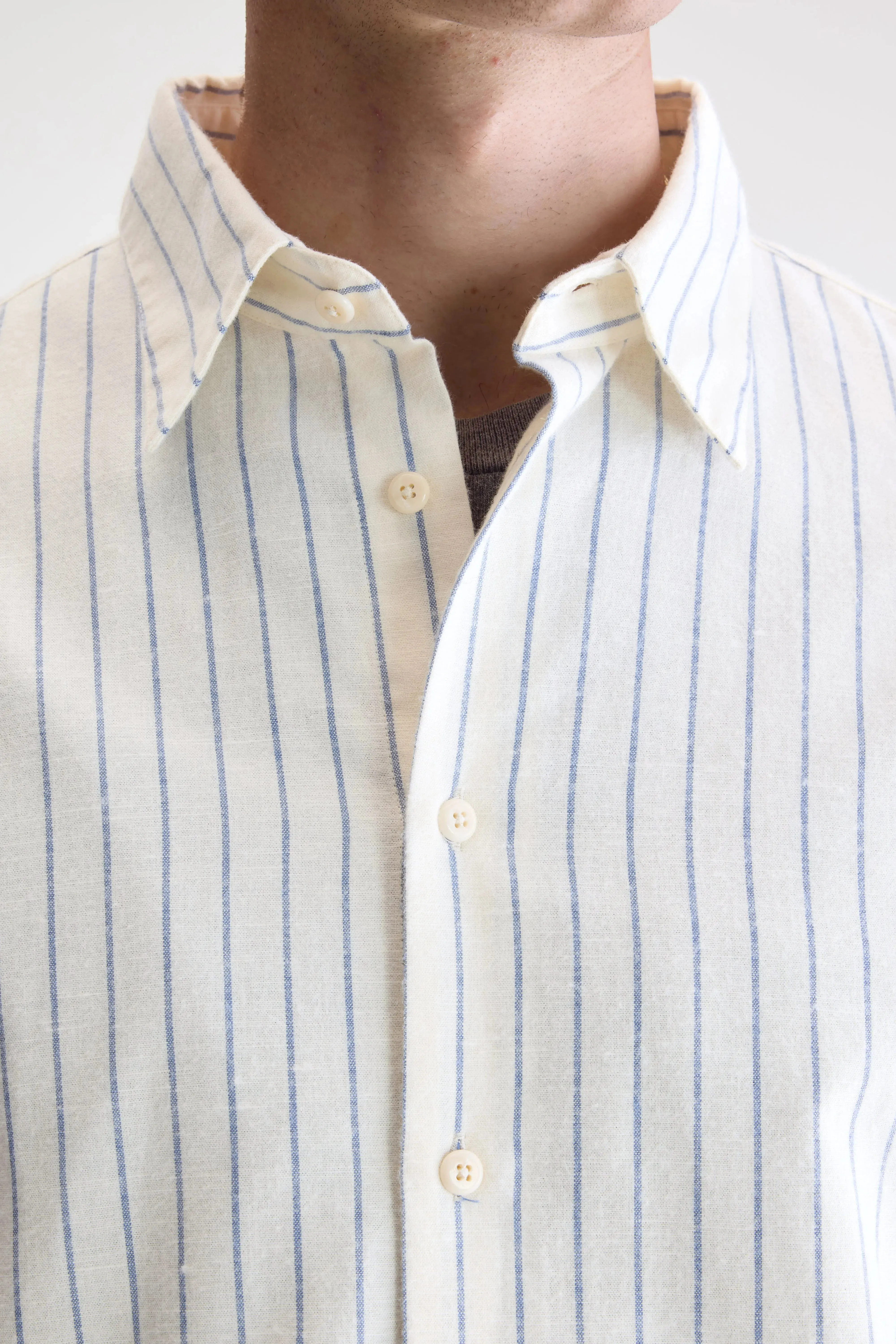 Franklin regular shirt (252 / M / STRIPE F) sold by Bellerose product image thumbnail 5