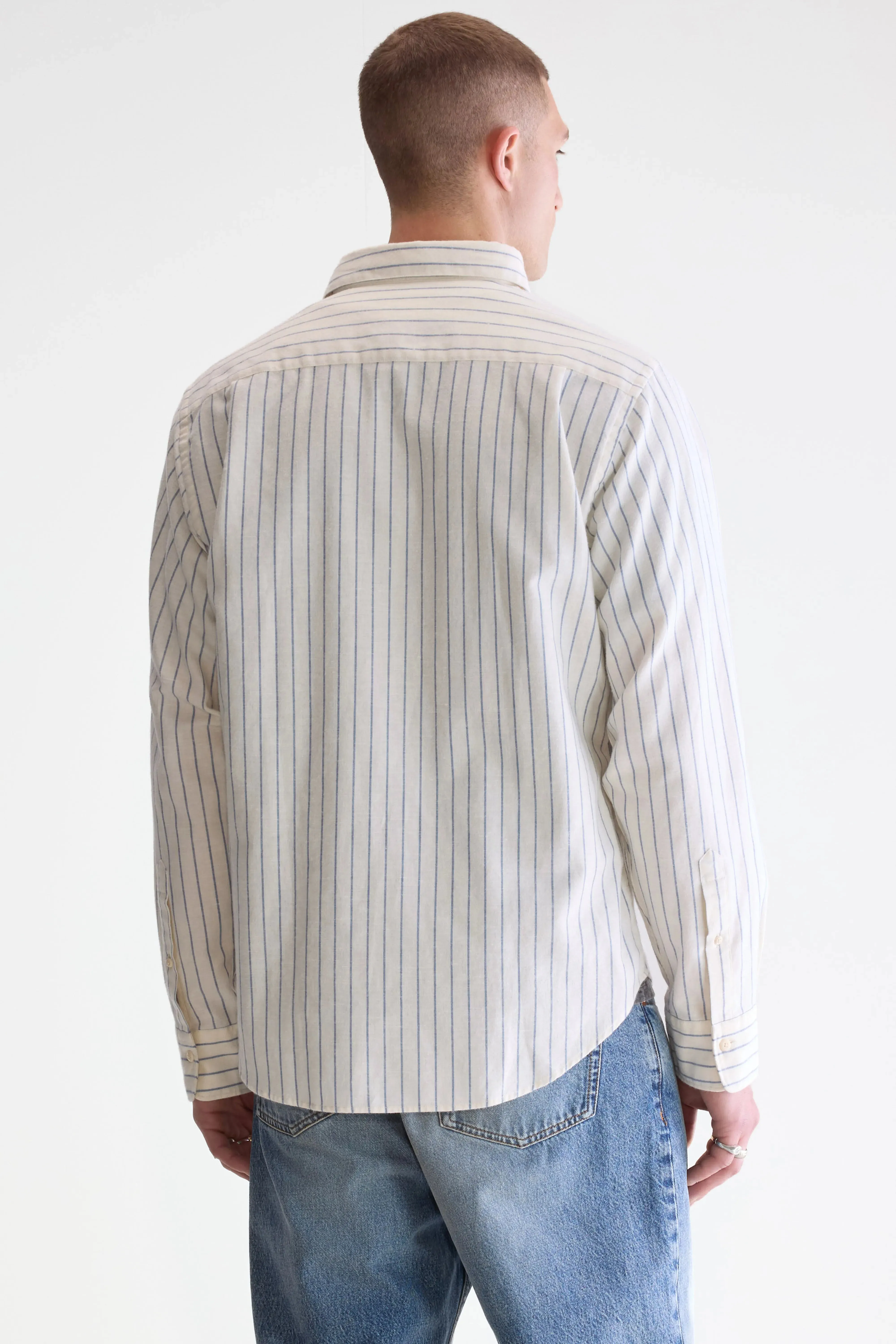 Franklin regular shirt (252 / M / STRIPE F) sold by Bellerose product image thumbnail 4