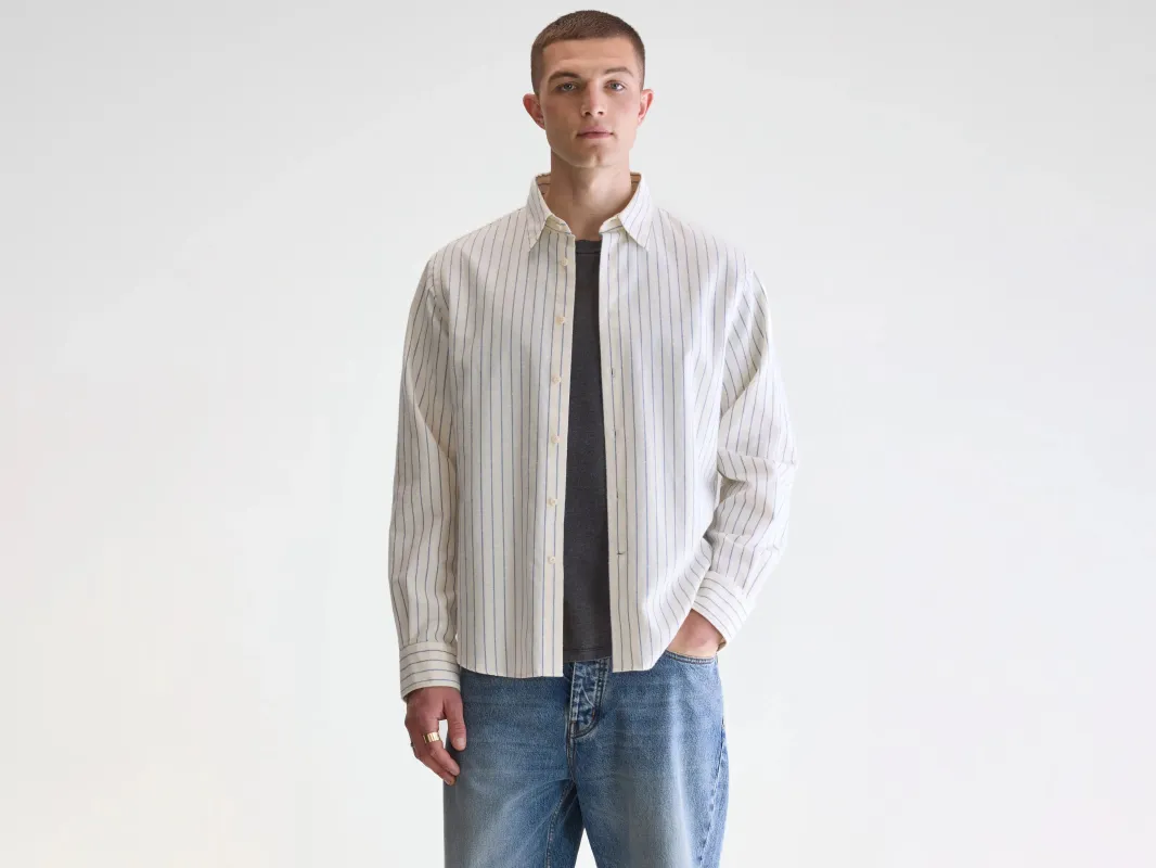 Franklin regular shirt (252 / M / STRIPE F) sold by Bellerose