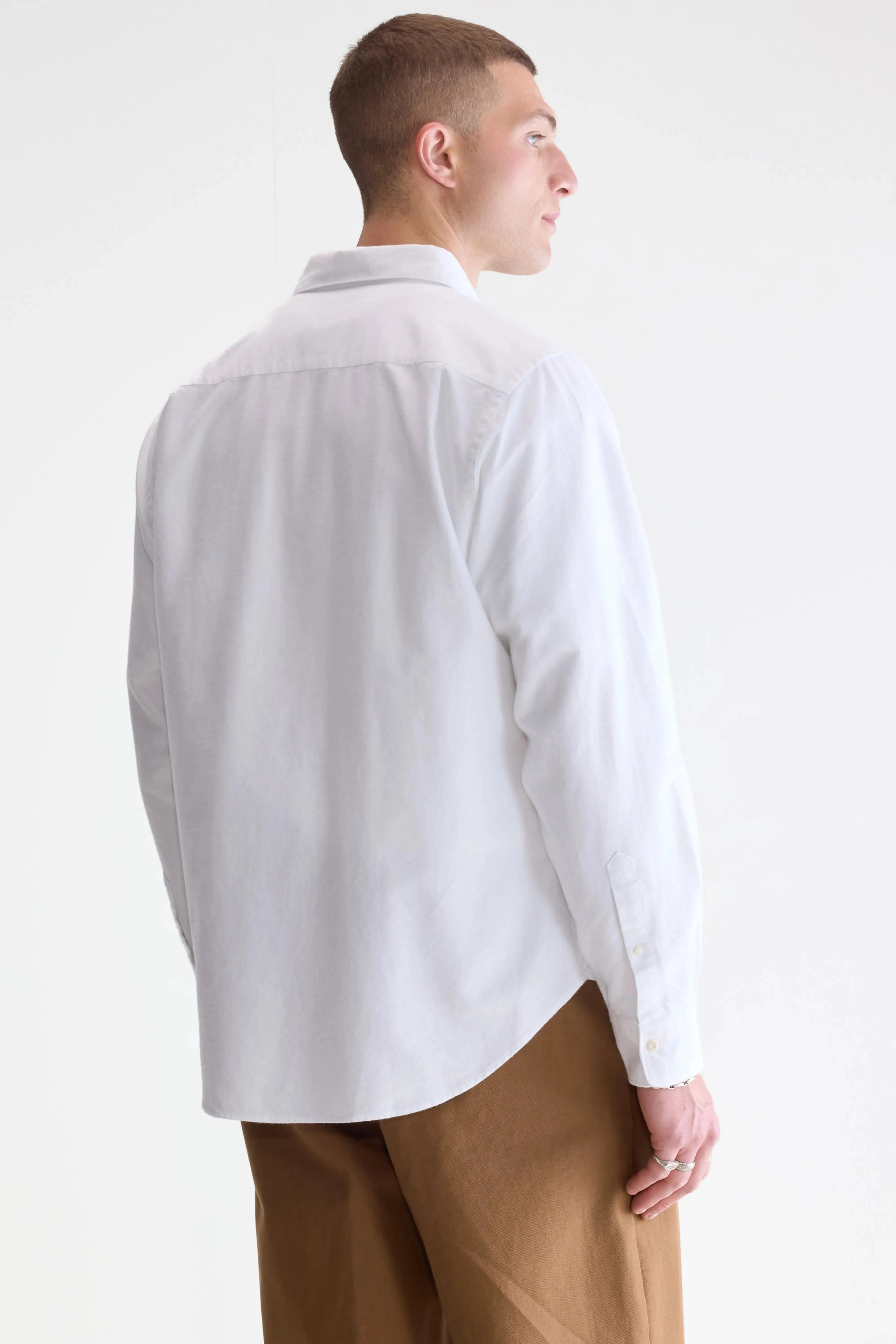 Franklin regular shirt (252 / M / WHITE) sold by Bellerose product image thumbnail 4