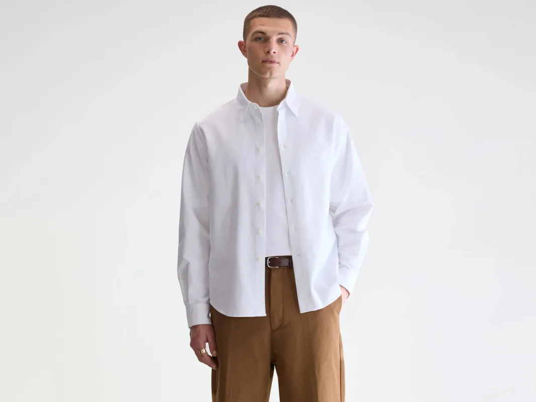 Franklin regular shirt (252 / M / WHITE) sold by Bellerose