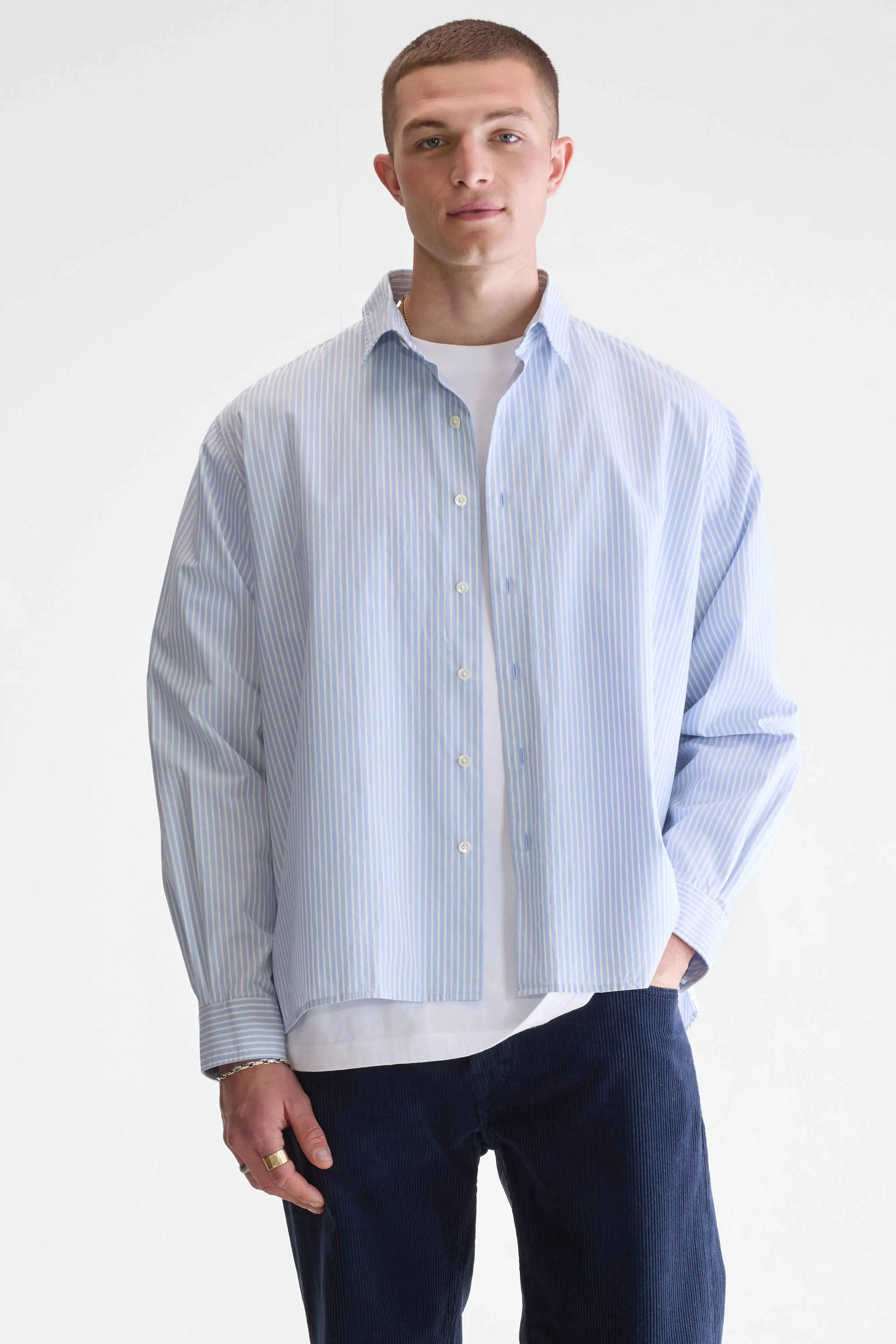 Gollie relaxed shirt (252 / M / STRIPE W) sold by Bellerose product image thumbnail 2