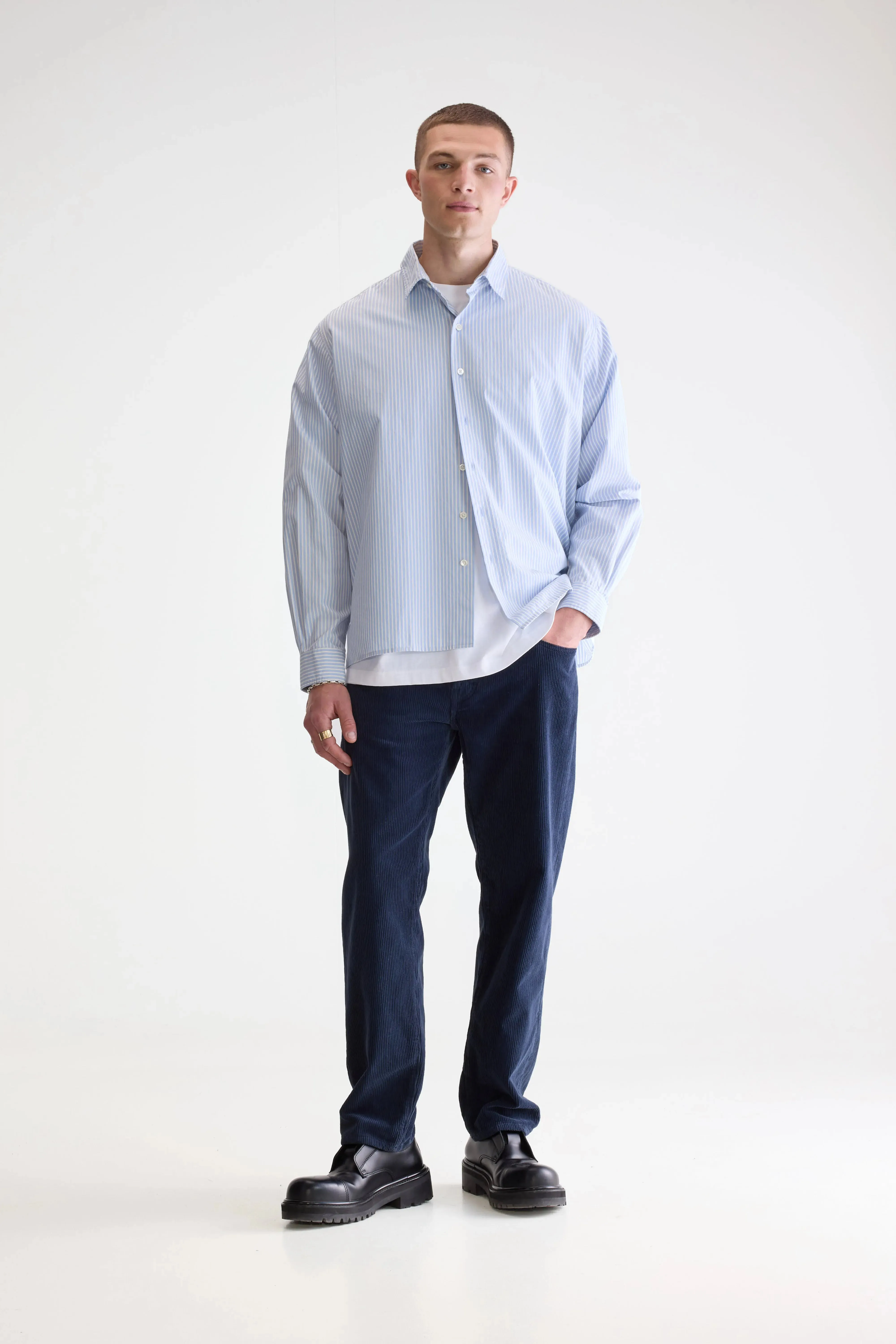 Gollie relaxed shirt (252 / M / STRIPE W) sold by Bellerose product image thumbnail 3