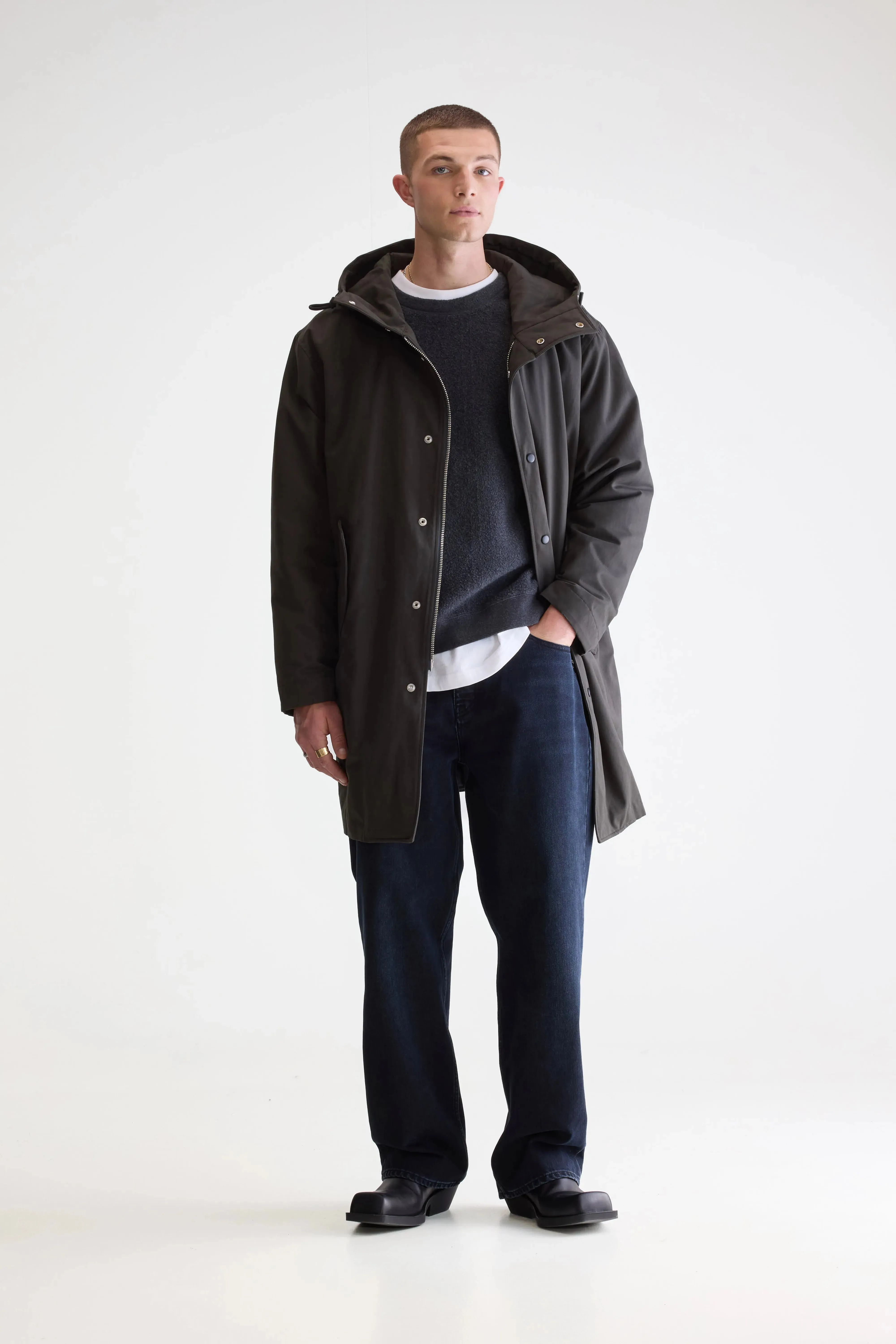Hanson hooded parka (252 / M / PIRATE) sold by Bellerose product image thumbnail 2