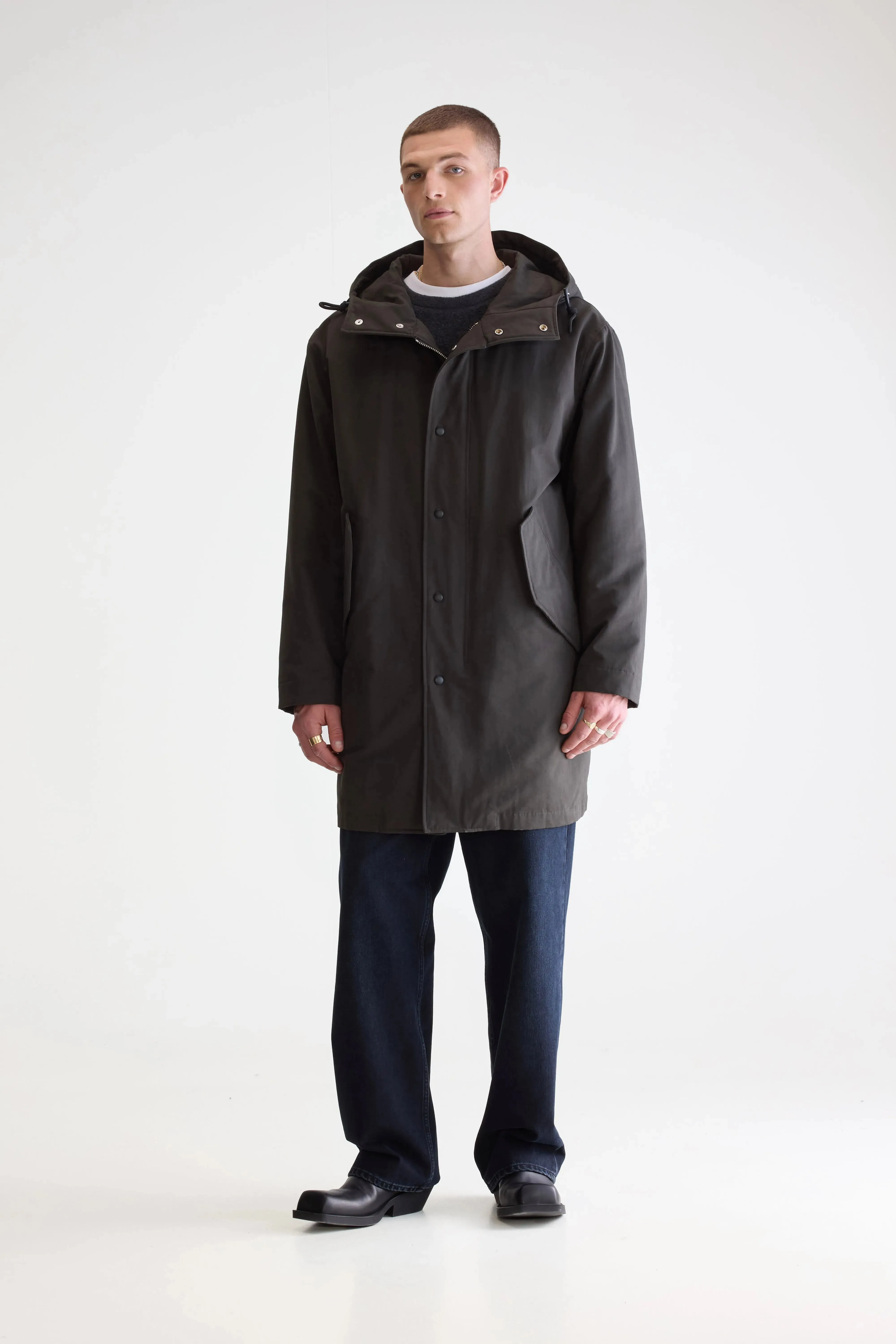 Hanson hooded parka (252 / M / PIRATE) sold by Bellerose product image thumbnail 3