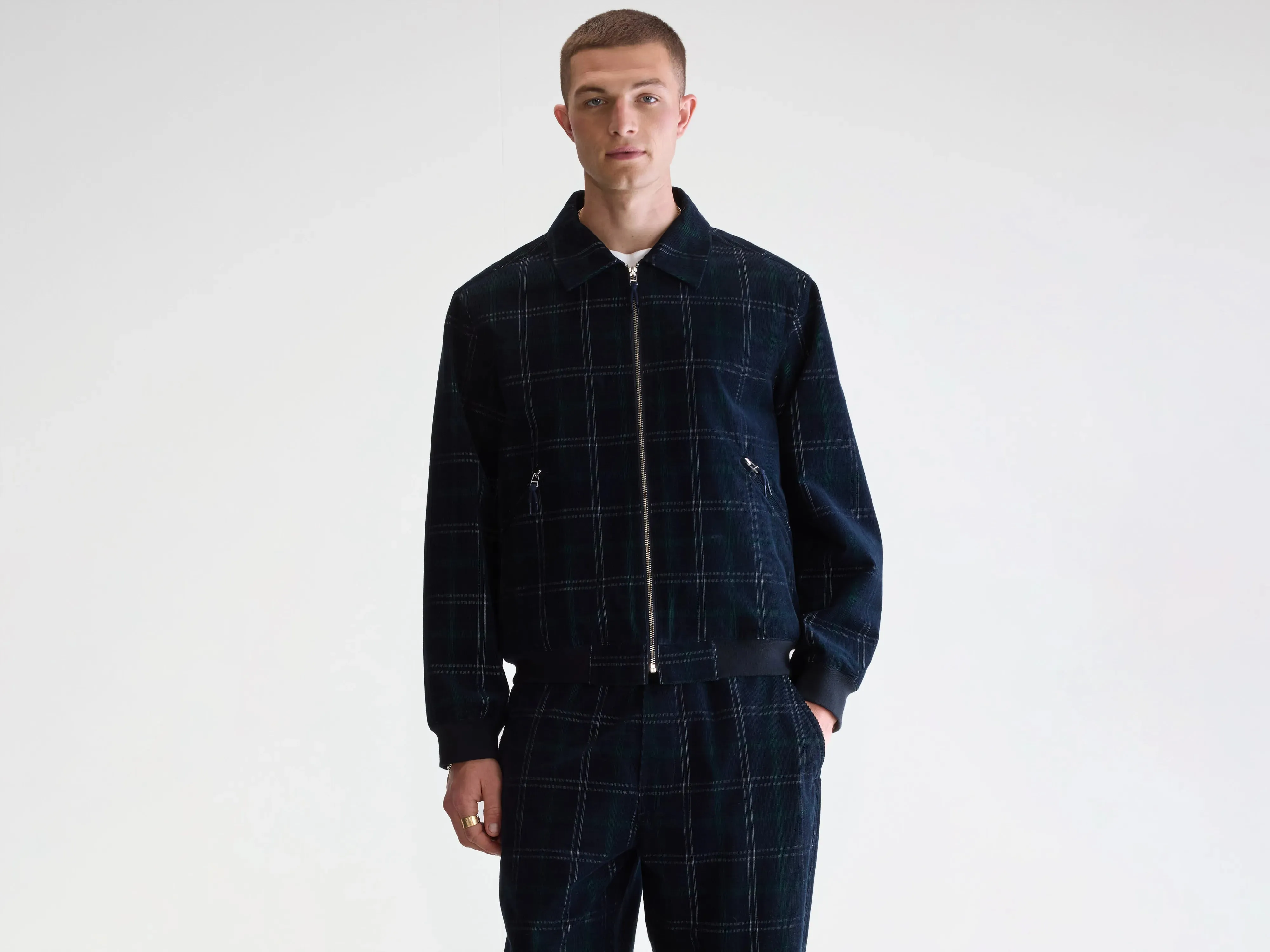 Jonax golf jacket (252 / M / CHECK A) sold by Bellerose