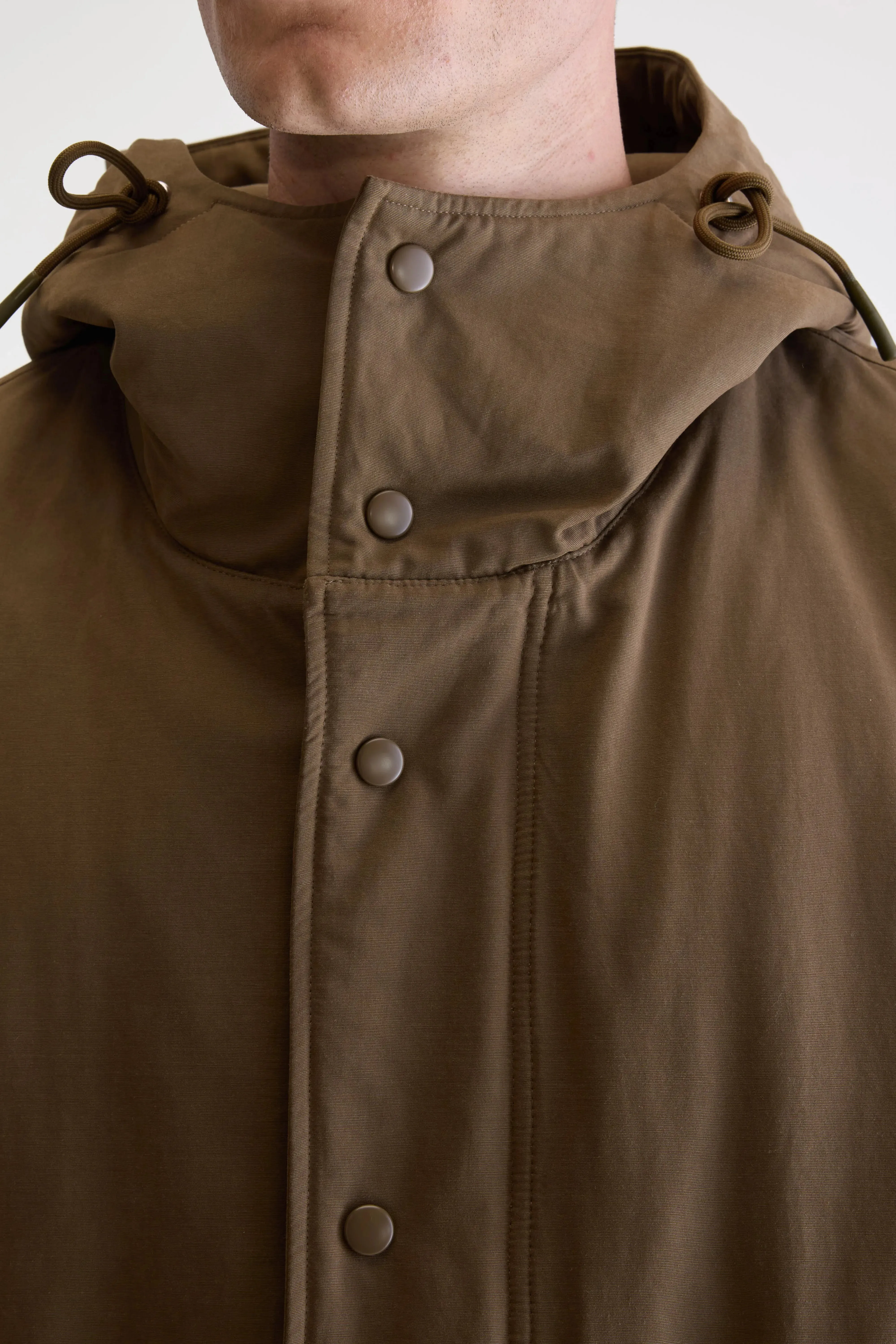 Hanson hooded parka (252 / M / OLIVE NIGHT) sold by Bellerose product image thumbnail 4