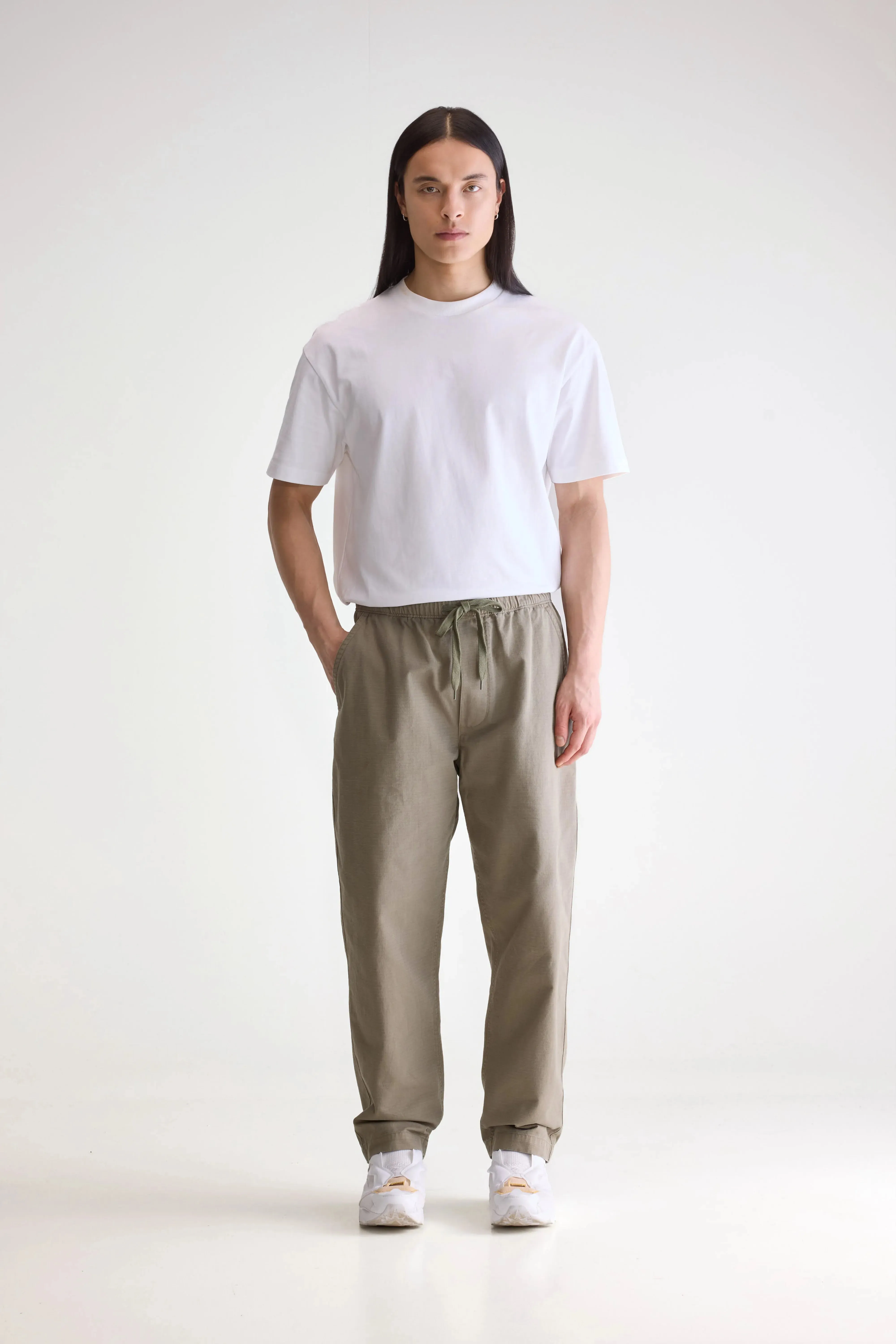 Julius baggy trousers (252 / M / DUSTY OLIVE) sold by Bellerose product image thumbnail 2
