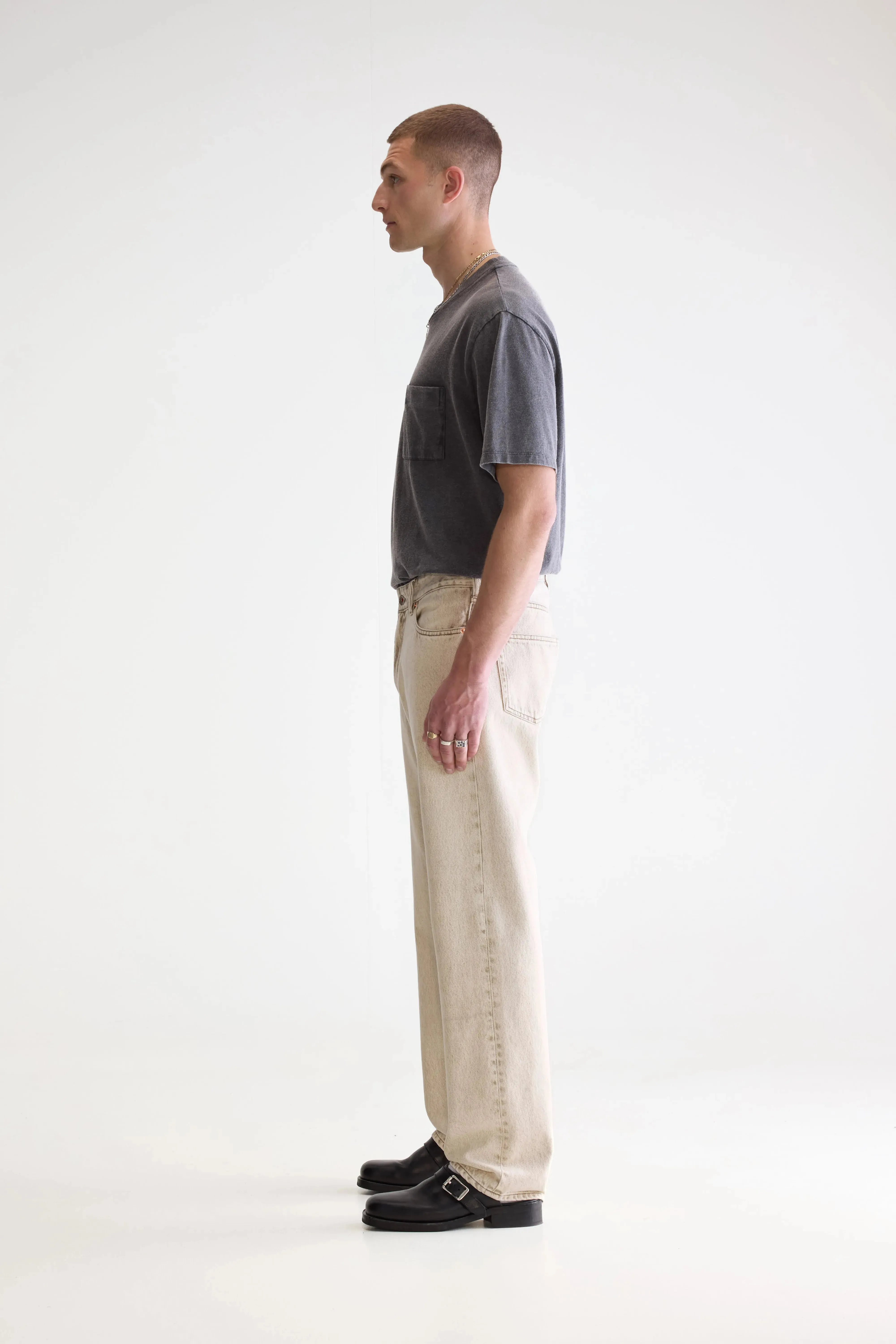 Denim N. 09 straight jeans (252 / M / BEIGE SNOW) sold by Bellerose product image thumbnail 5