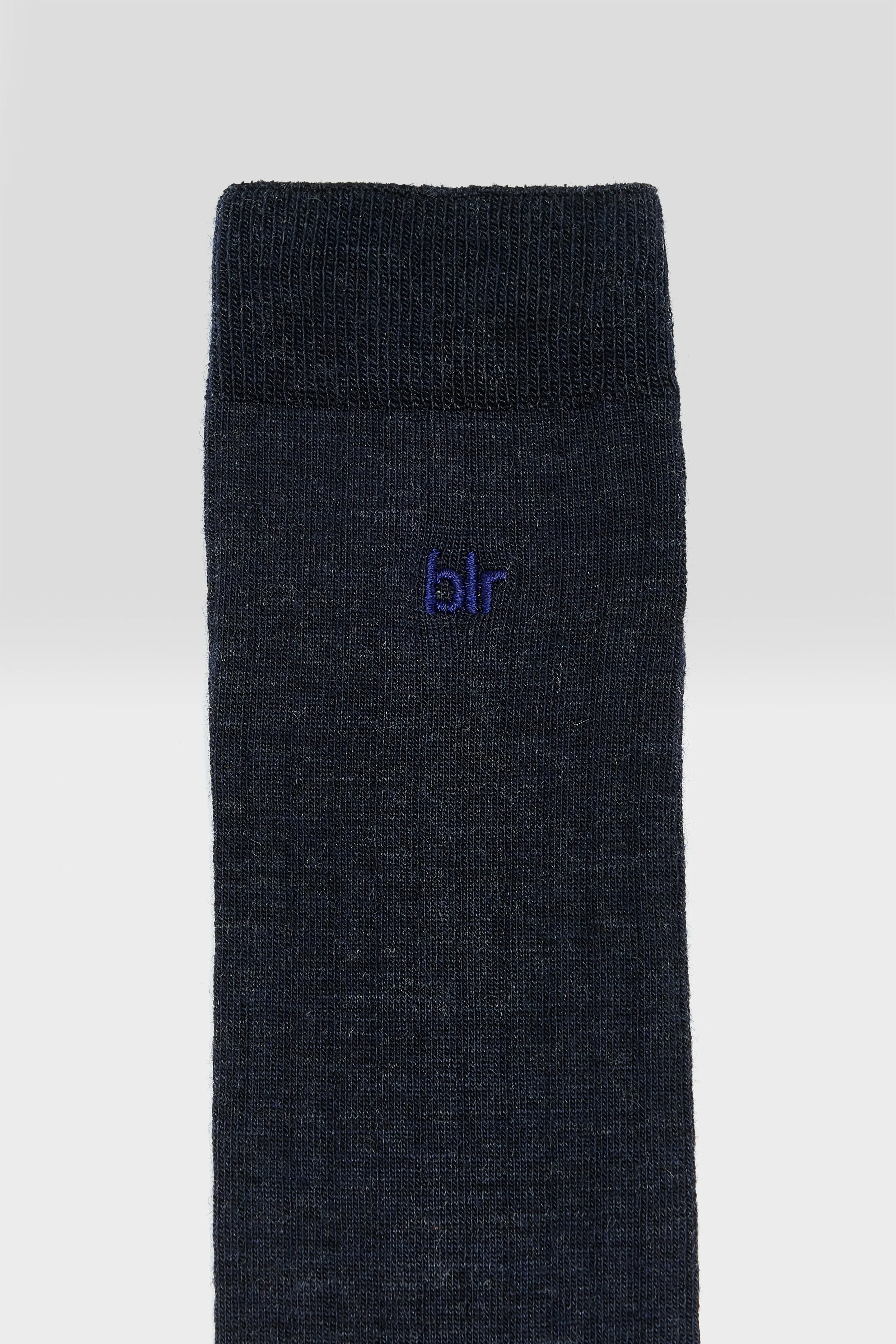 Batim crew socks (252 / M / NIGHT SHADOW) sold by Bellerose product image thumbnail 3