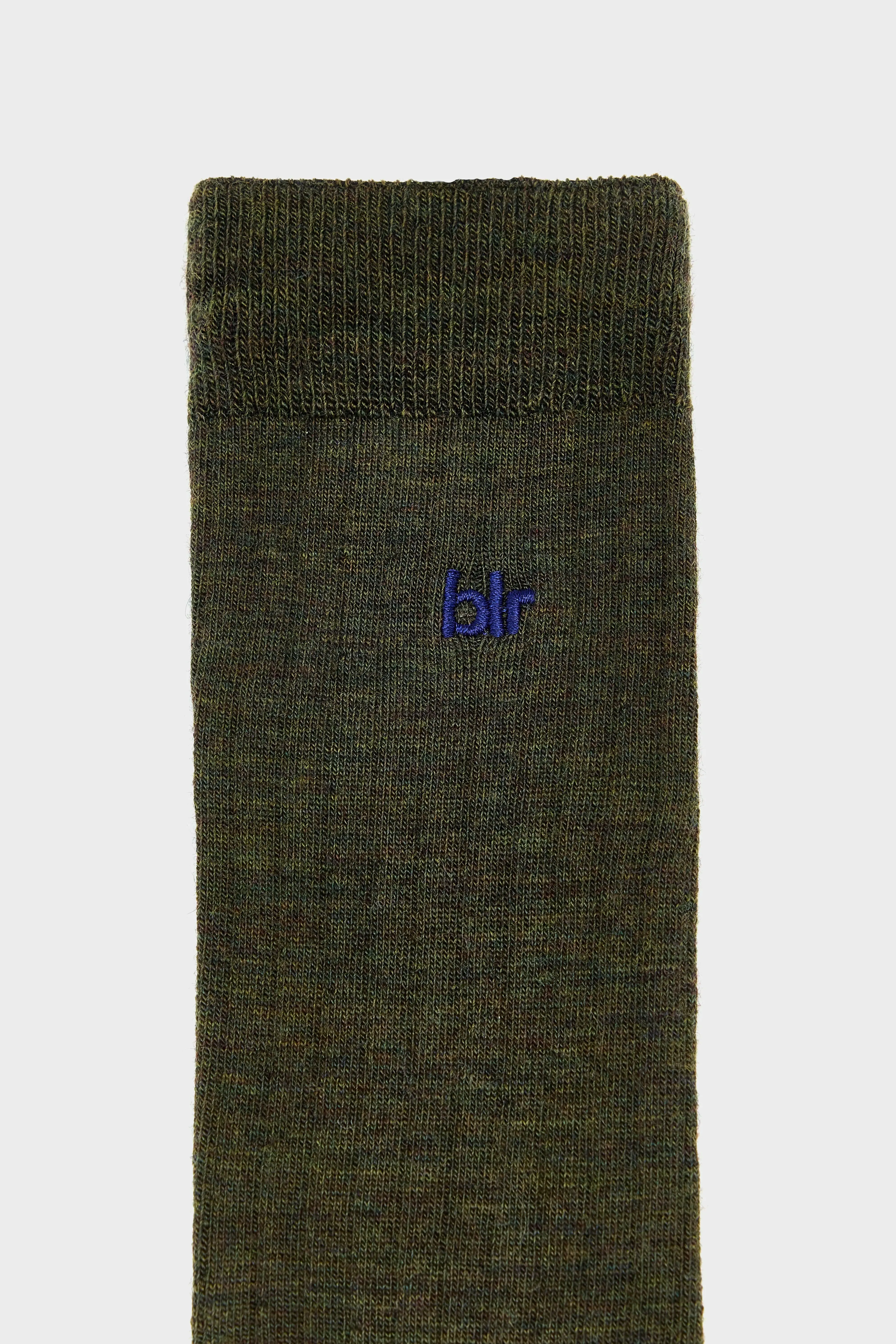 Batim crew socks (252 / M / OLIVE) sold by Bellerose product image thumbnail 3