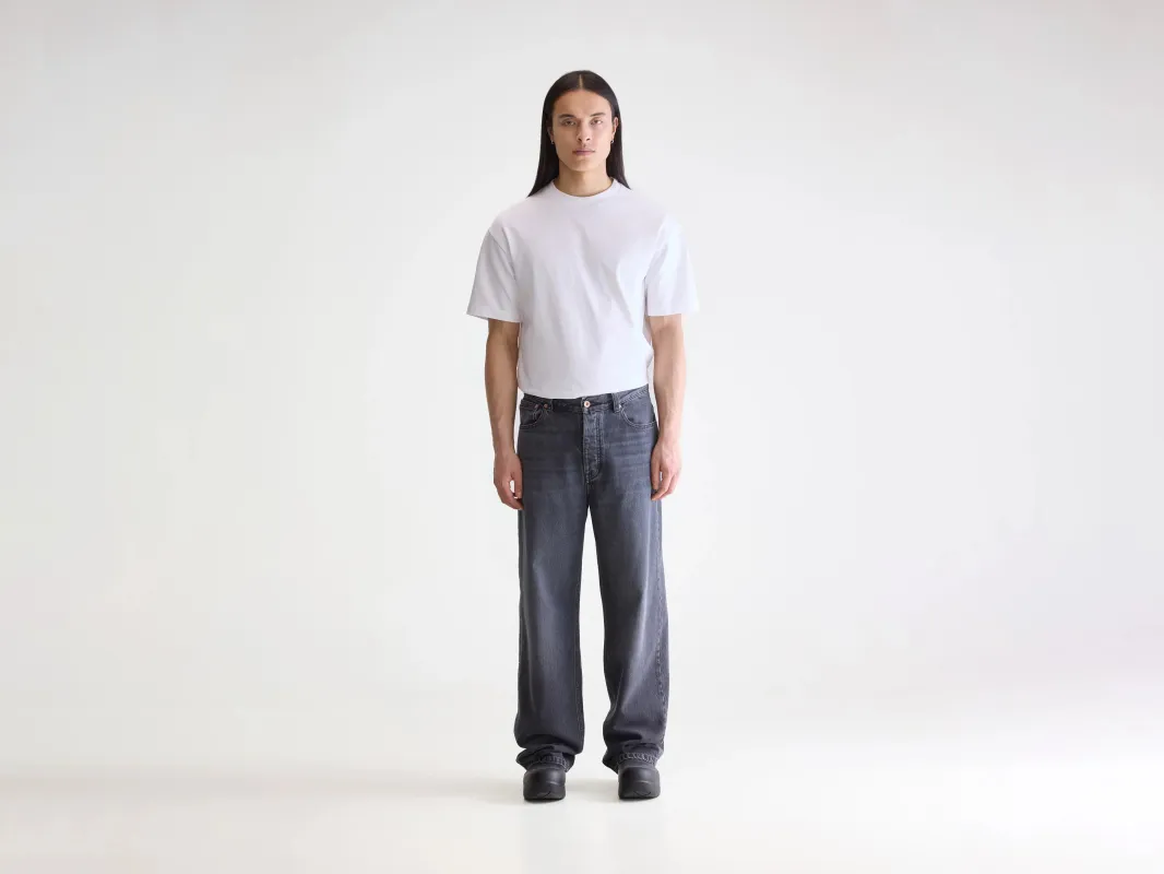 Denim N. 05 wide jeans (252 / M / VINTAGE BLACK) sold by Bellerose