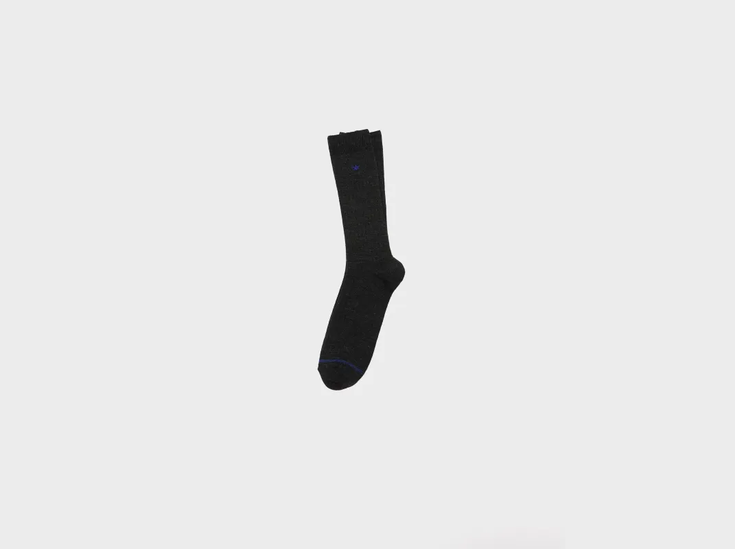 Batim crew socks (252 / M / ANTHRACITE) sold by Bellerose
