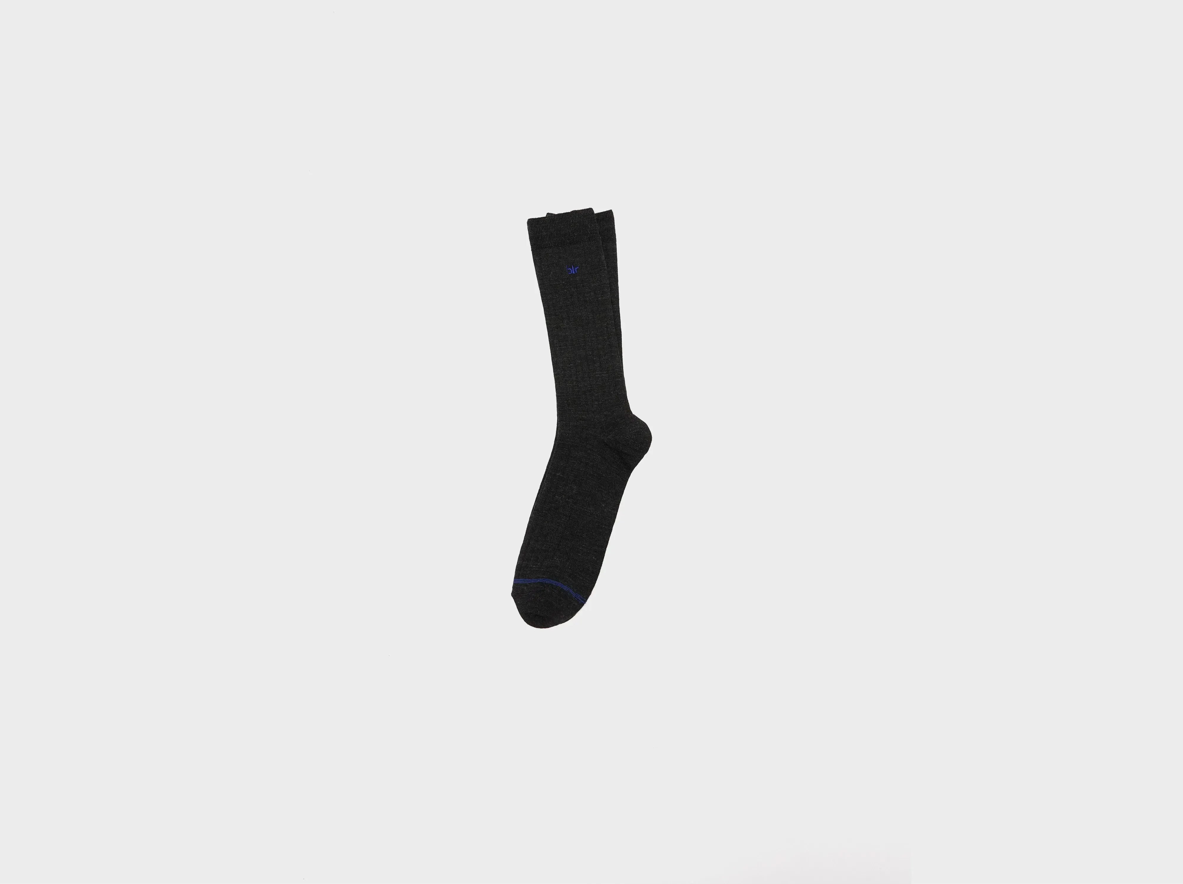 Batim crew socks (252 / M / ANTHRACITE) sold by Bellerose