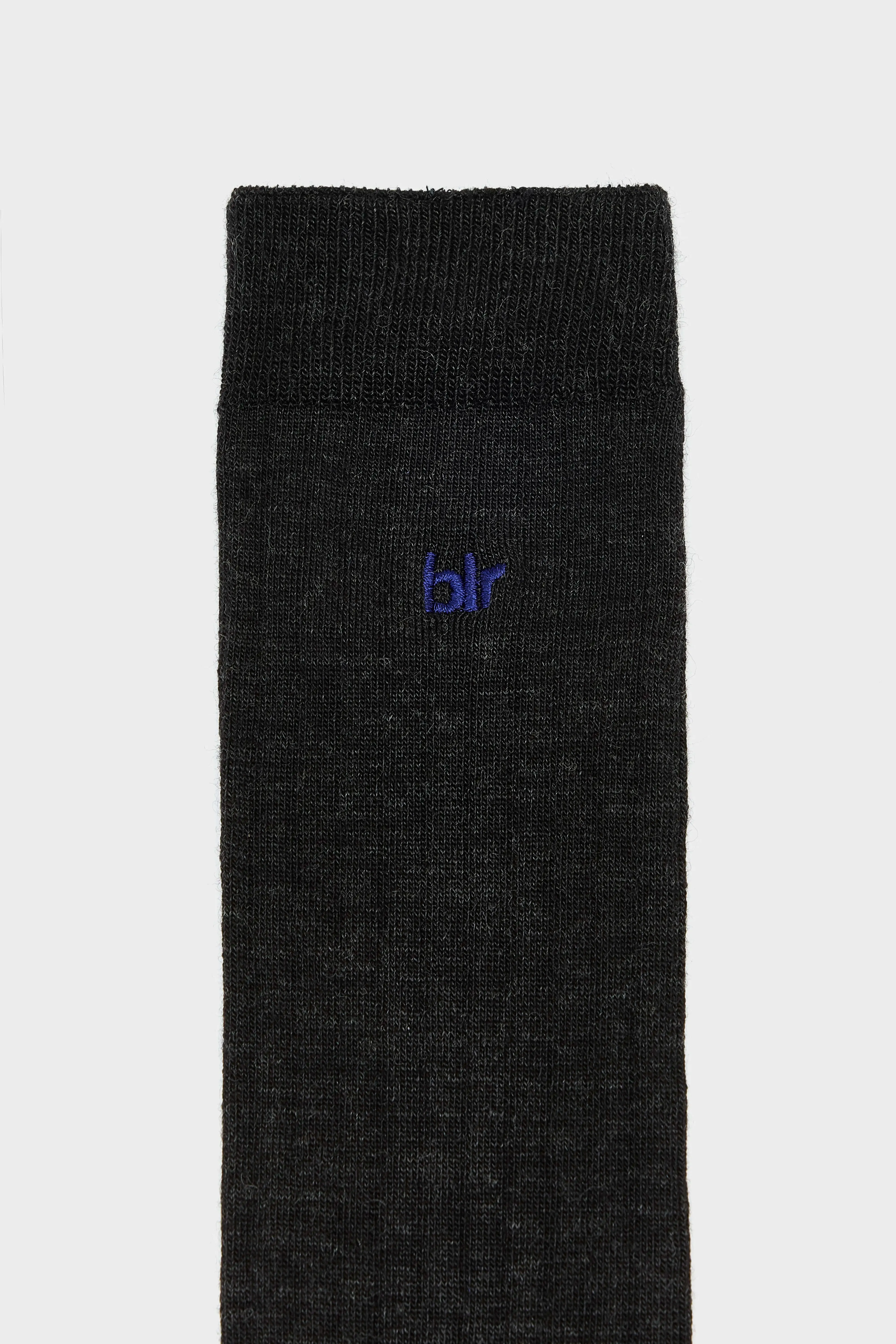 Batim crew socks (252 / M / ANTHRACITE) sold by Bellerose product image thumbnail 3