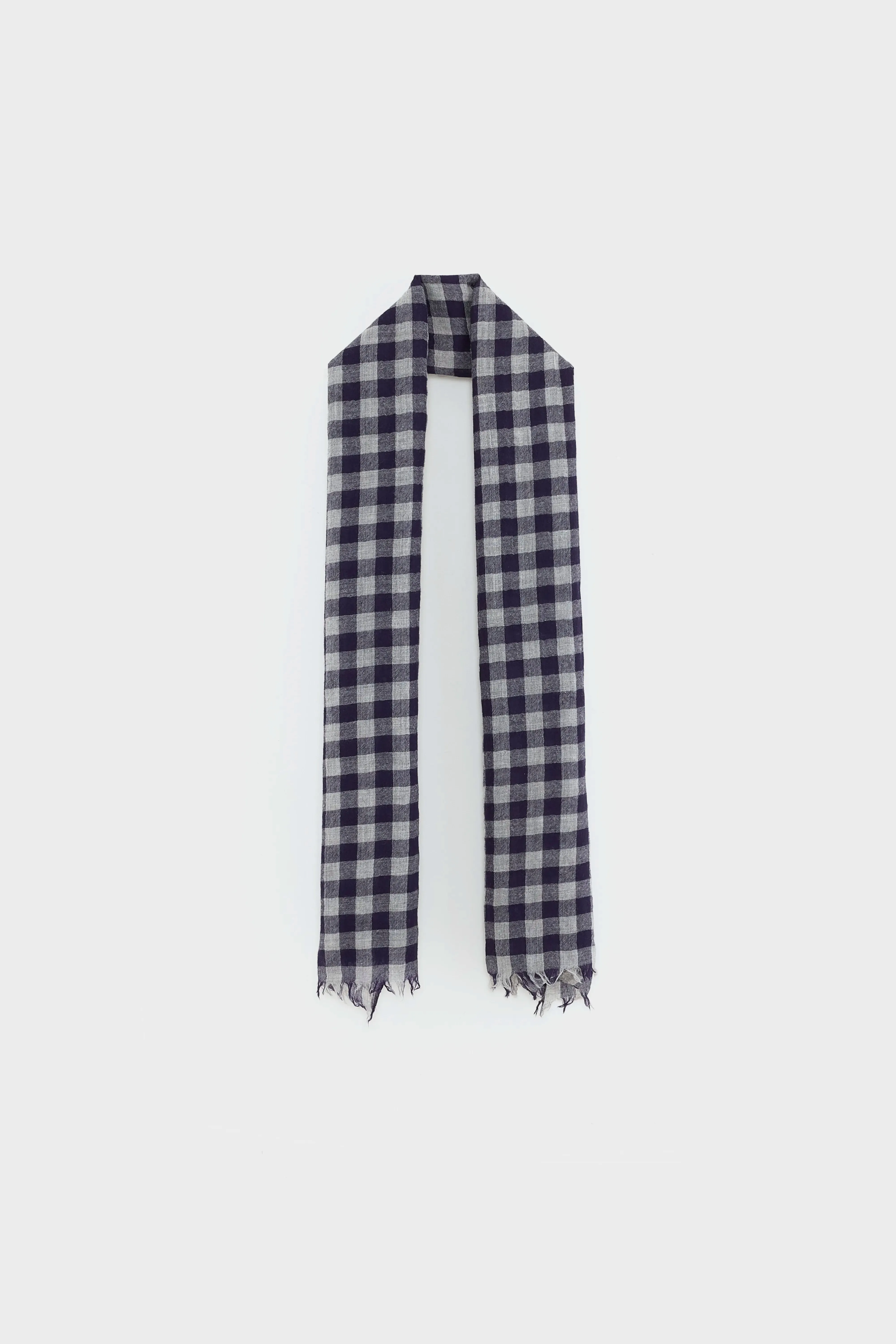 Sicha checkered scarf (252 / M / CHECK A) sold by Bellerose product image thumbnail 2